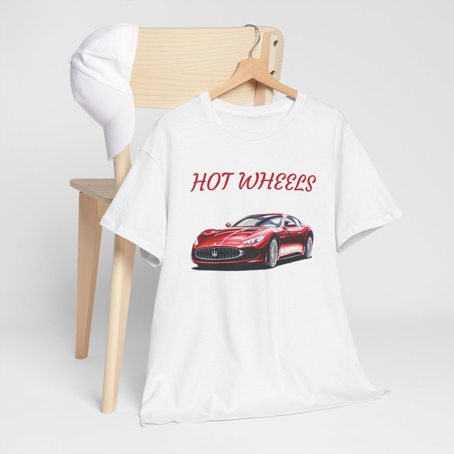Princess Grace Cool Hot Wheels Unisex Heavy Cotton Tee Perfect for Car Enthusiasts