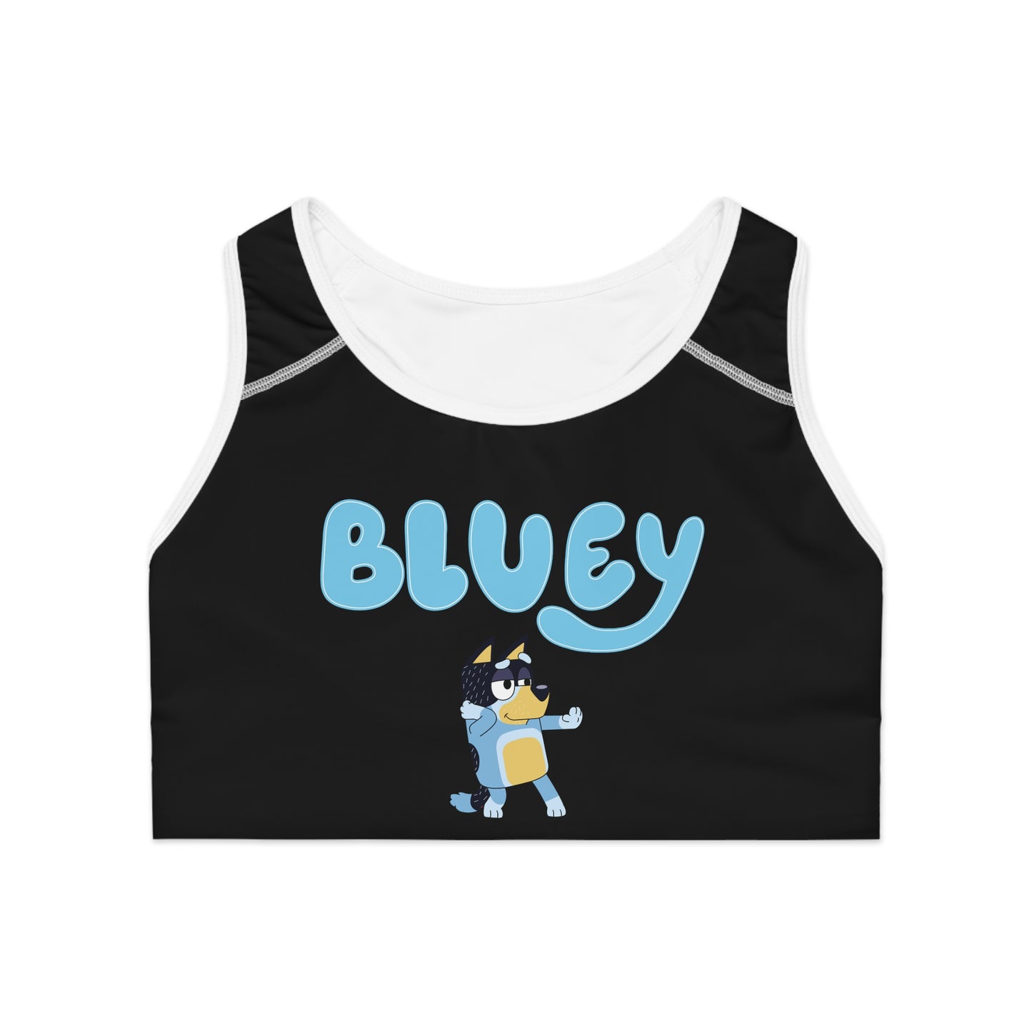Princess Grace Bluey Sports Bra Fun & Comfortable Activewear