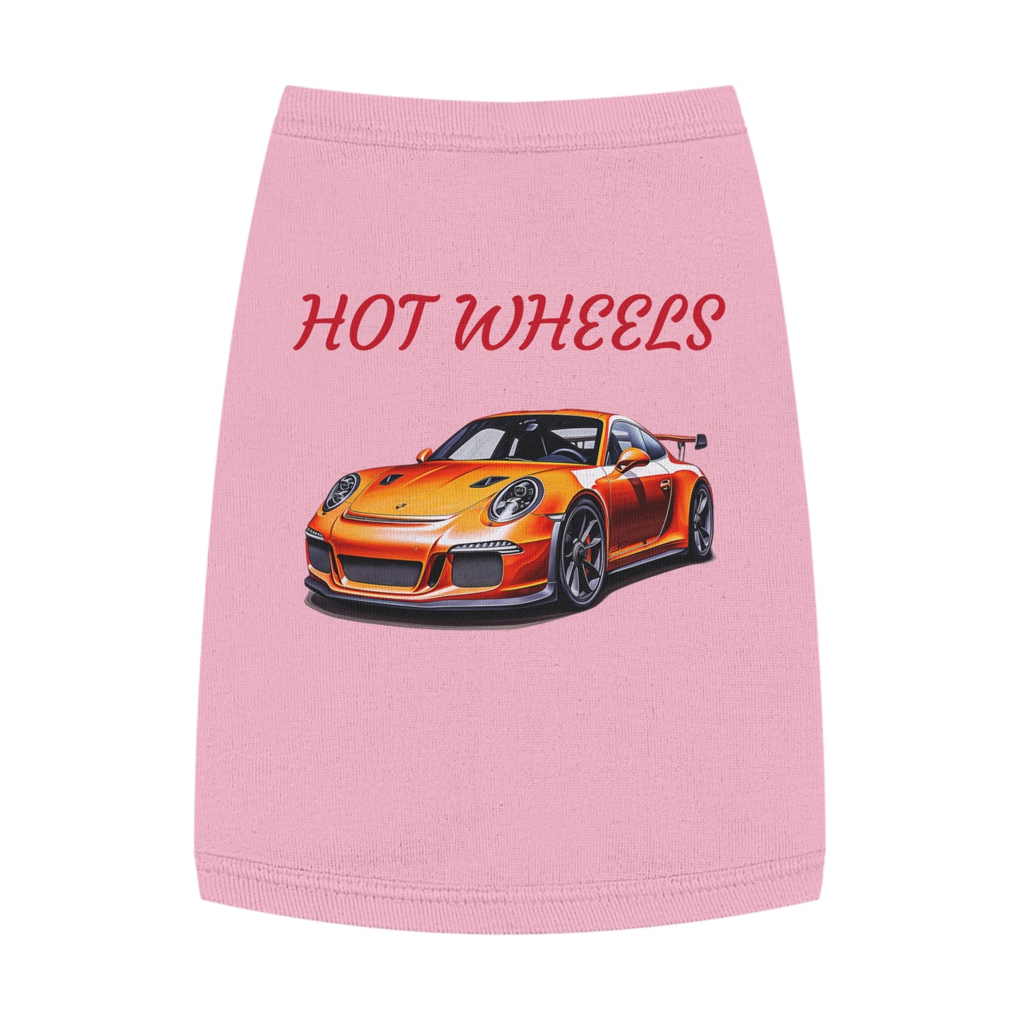 Princess Grace Hot Wheels Cool Car Pet Tank Top Design for Stylish Pets
