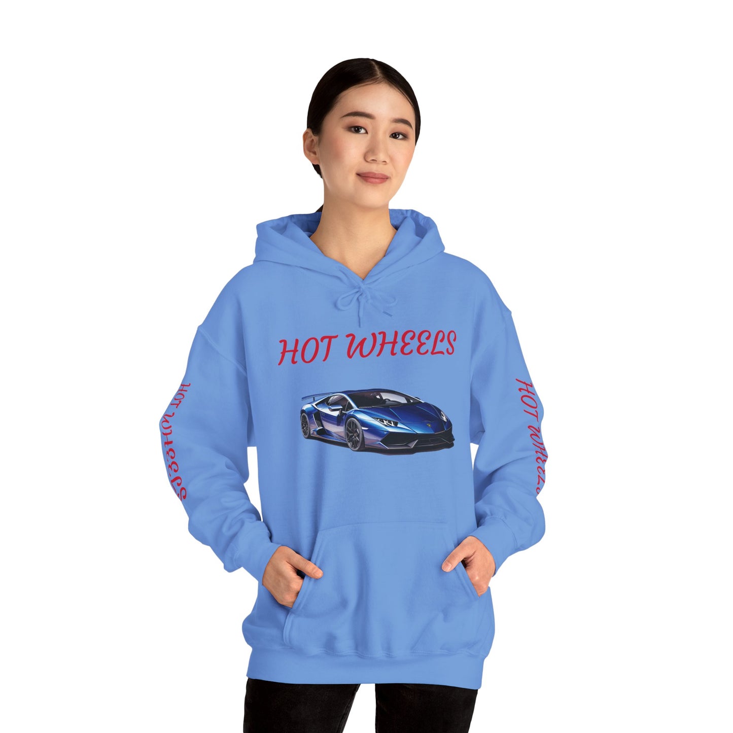 Princess Grace Hot Wheels Unisex Heavy Blend Hoodie Cool Car Graphic Sweatshirt for Auto Enthusiasts