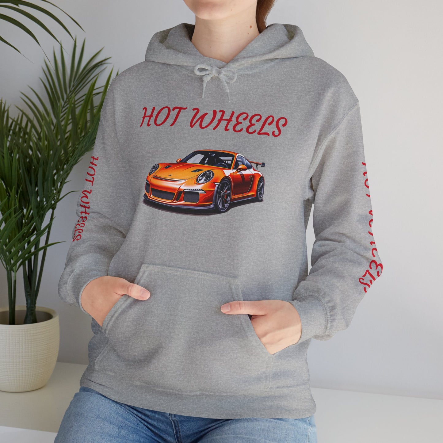 Princess Grace Hot Wheels Unisex Heavy Blend Hooded Sweatshirt Perfect for Car Enthusiasts Ideal Gift for Birthdays and Celebrations