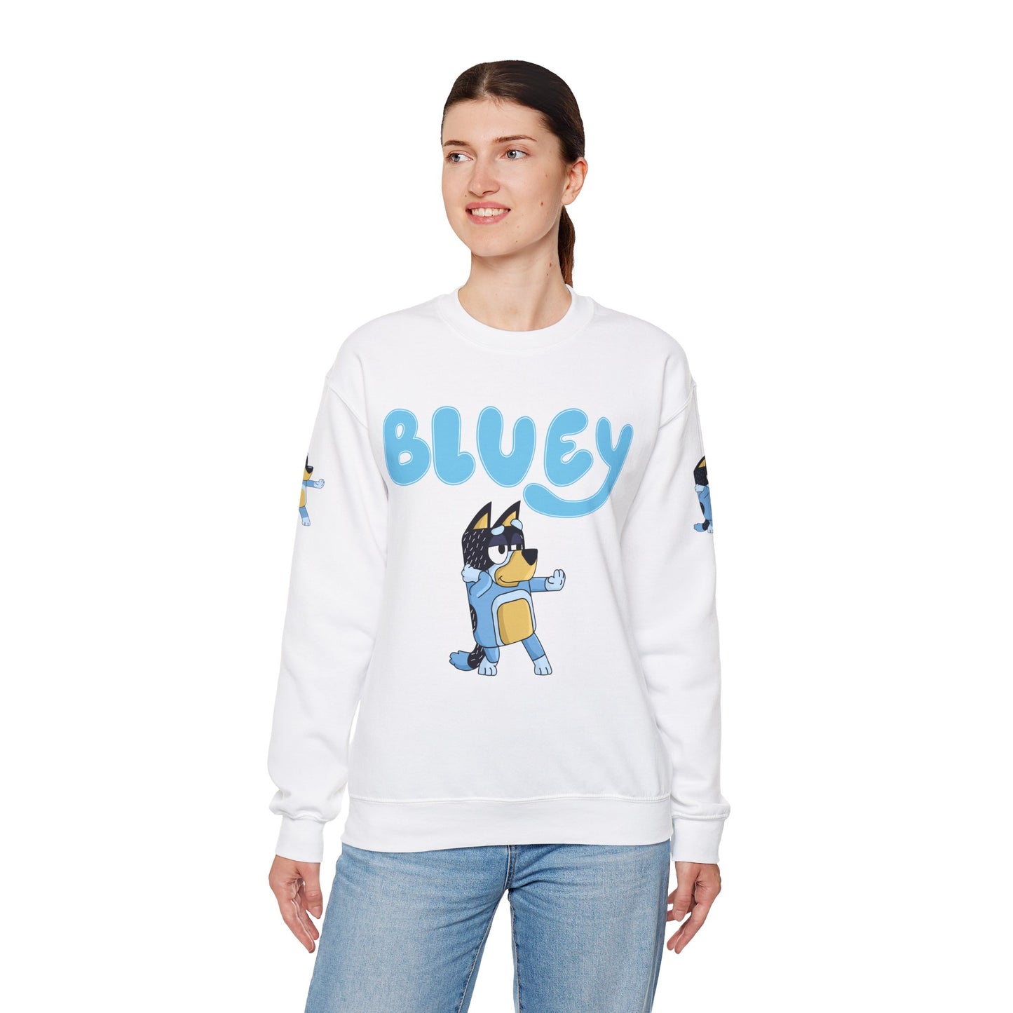 Princess Grace Bluey Character Unisex Crewneck Sweatshirt Cozy and Fun