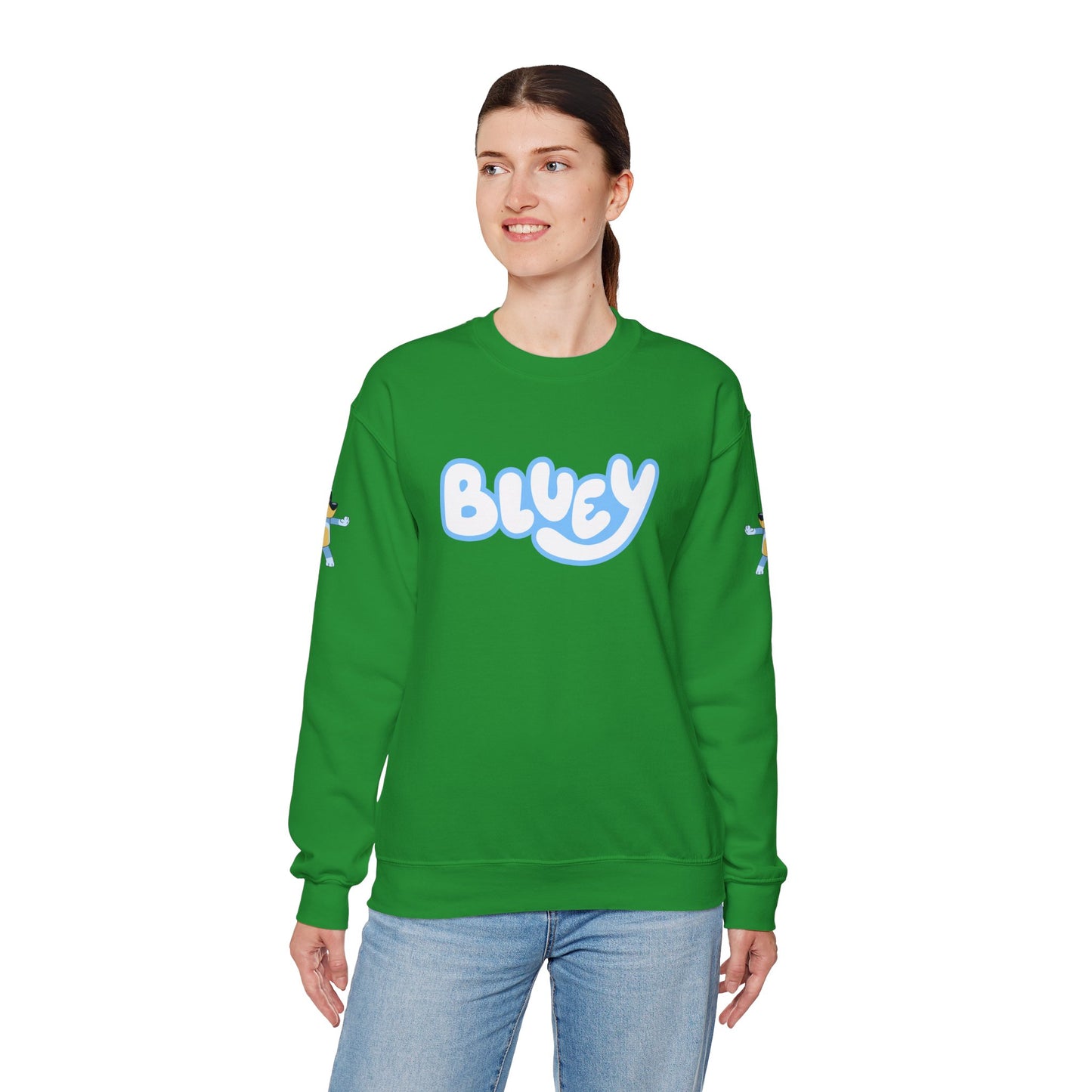 Princess Grace Bluey Crewneck Sweatshirt Cozy Unisex Pullover for Kids & Adults