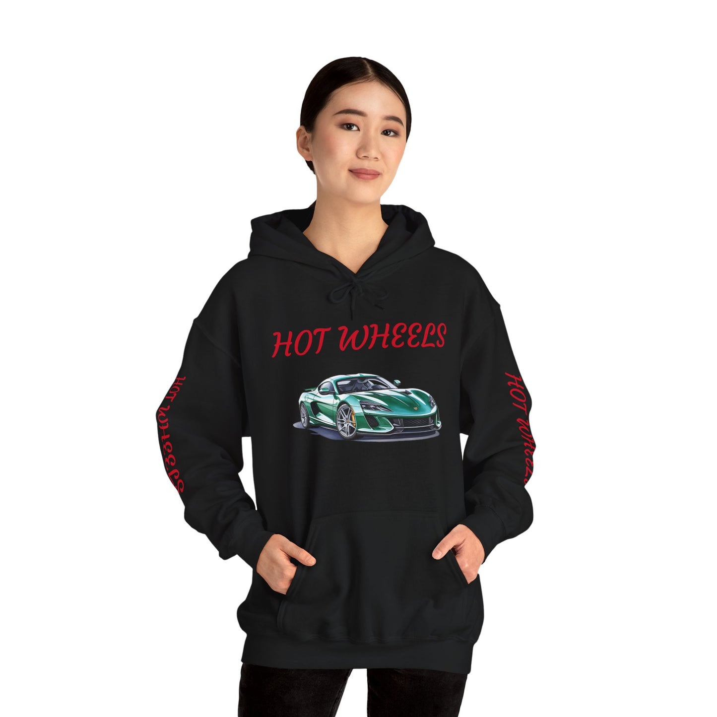 Princess Grace Hot Wheels Automotive Hoodie for Car Enthusiasts Unisex Heavy Blend Sweatshirt