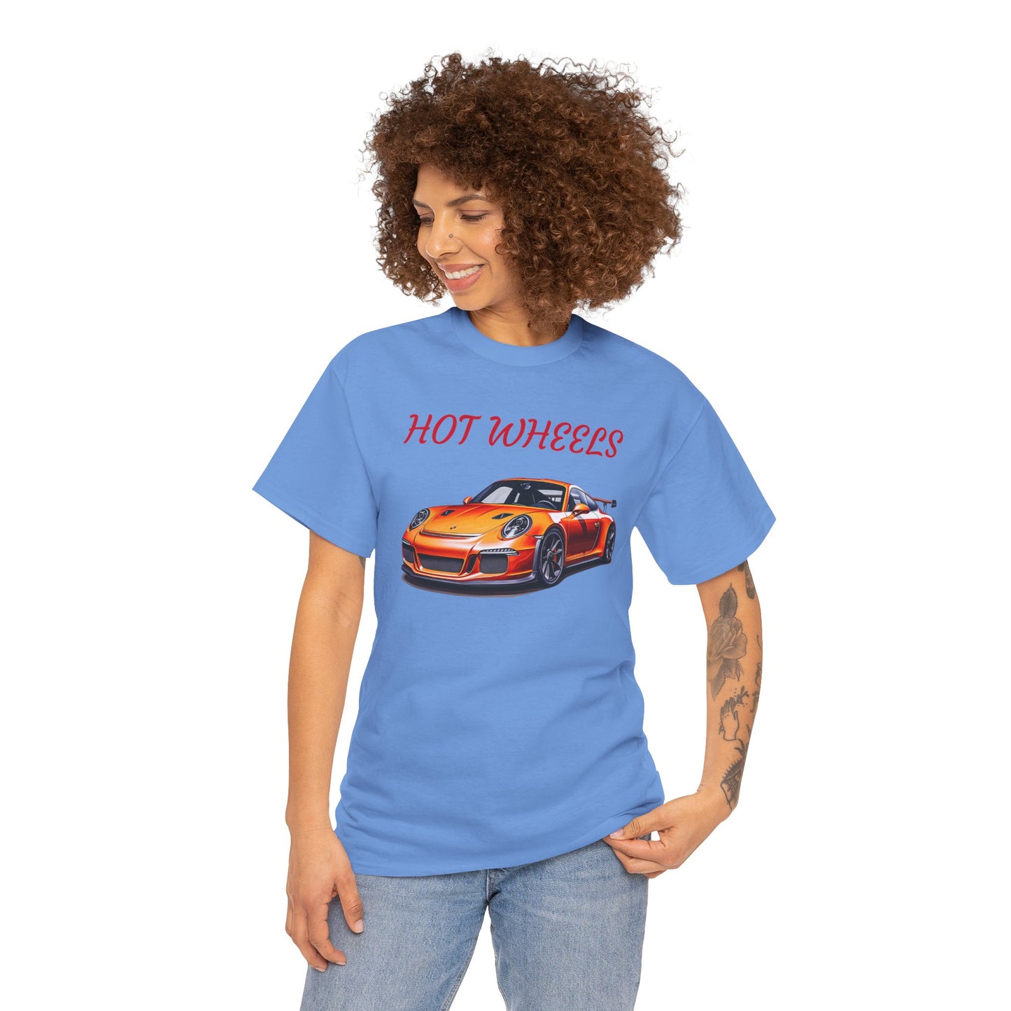 Princess Grace Hot Wheels Unisex Heavy Cotton Tee Perfect for Car Enthusiasts