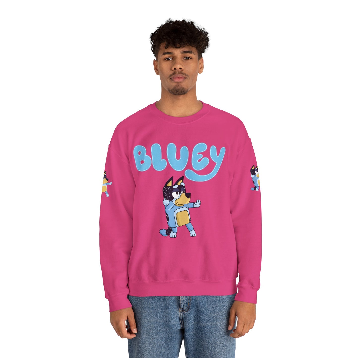 Princess Grace Bluey Character Unisex Crewneck Sweatshirt Cozy and Fun