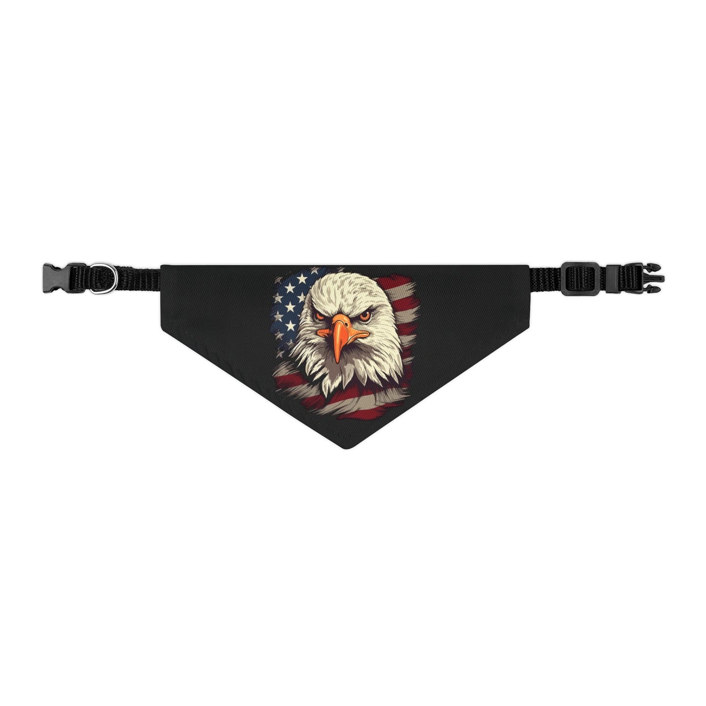 Princess Grace Patriotic Eagle Pet Bandana for Dogs Perfect for National Holidays