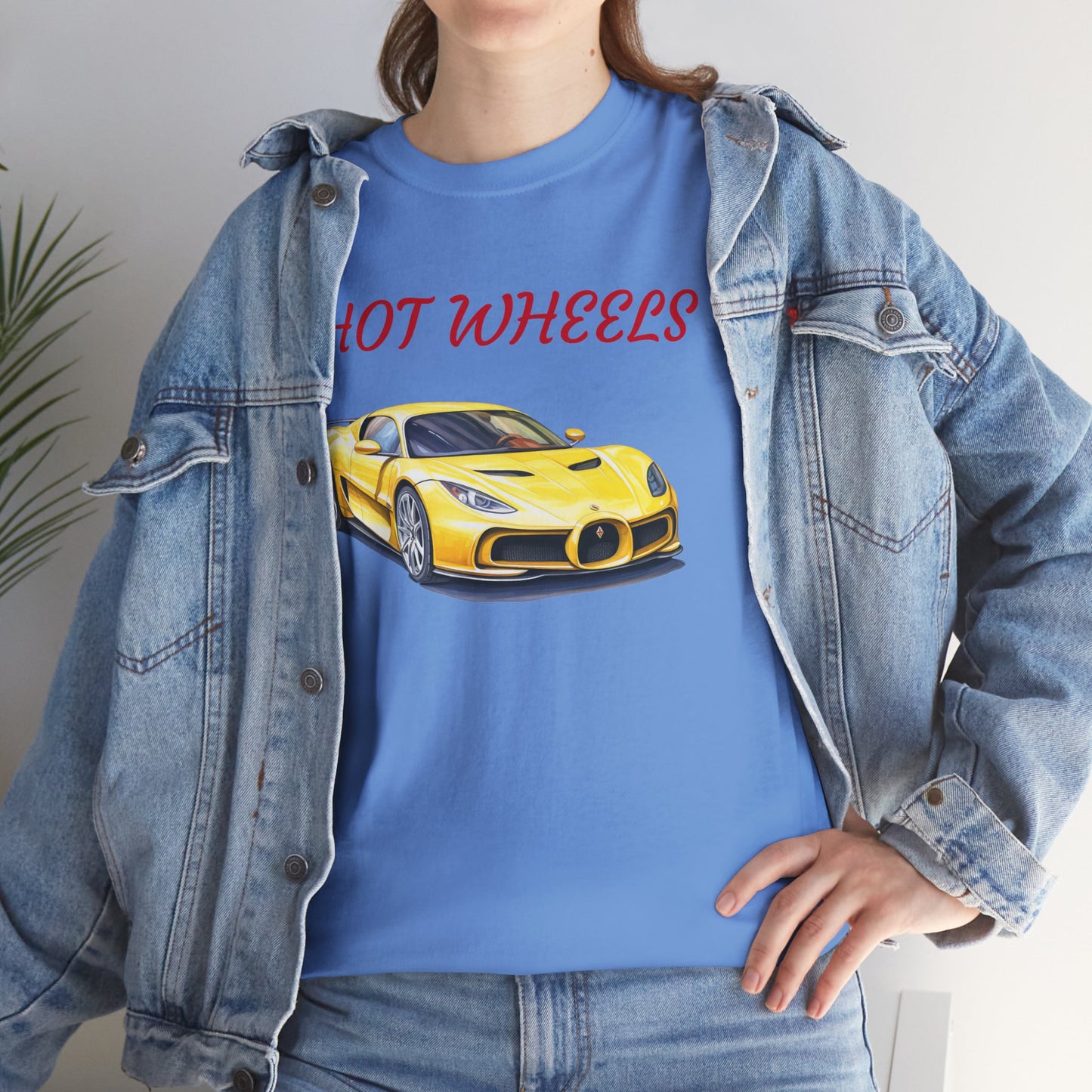 Princess Grace Hot Wheels Unisex Heavy Cotton Tee Perfect Gift for Car Enthusiasts