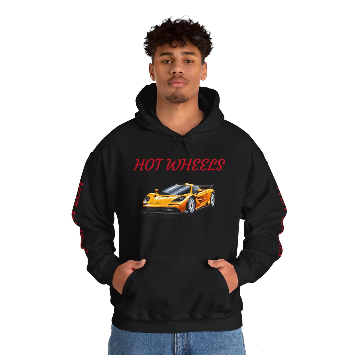 Princess Grace Hot Wheels Unisex Hooded Sweatshirt Stylish Gift for Car Lovers