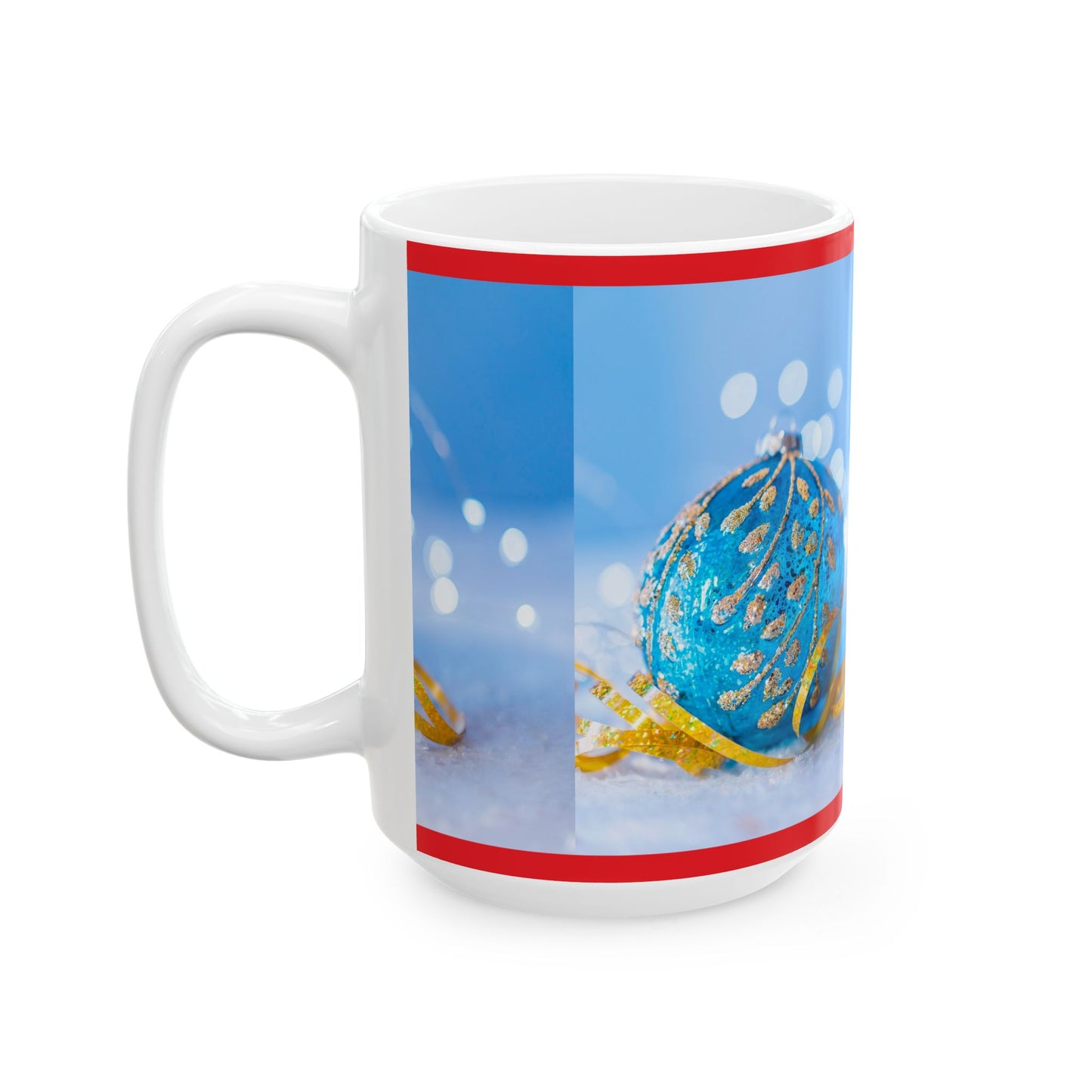 Princess Grace Winter Wonderland Ceramic Mug Festive Holiday Coffee Cup (11oz 15oz)