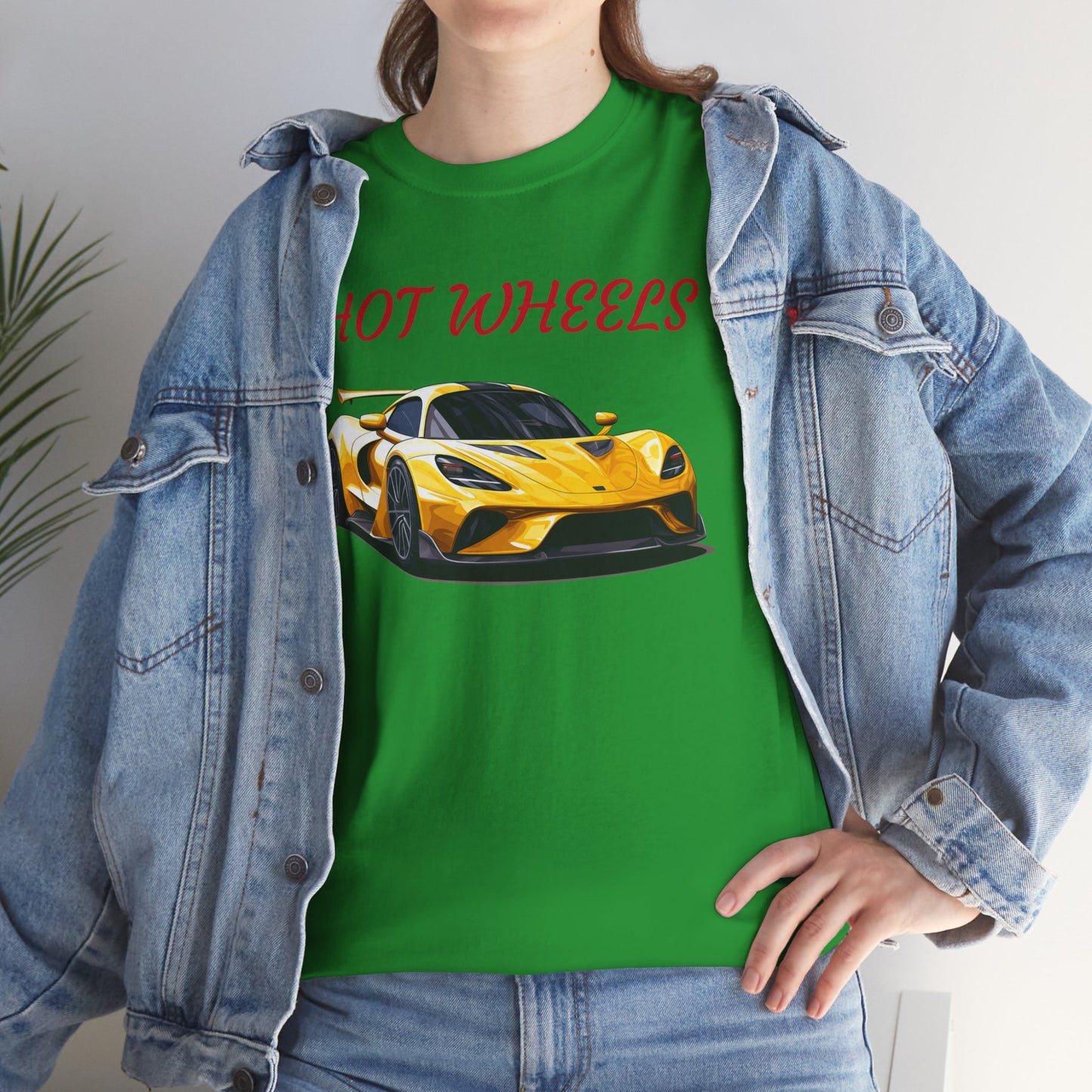 Princess Grace Hot Wheels Unisex Heavy Cotton Tee Perfect for Car Enthusiasts