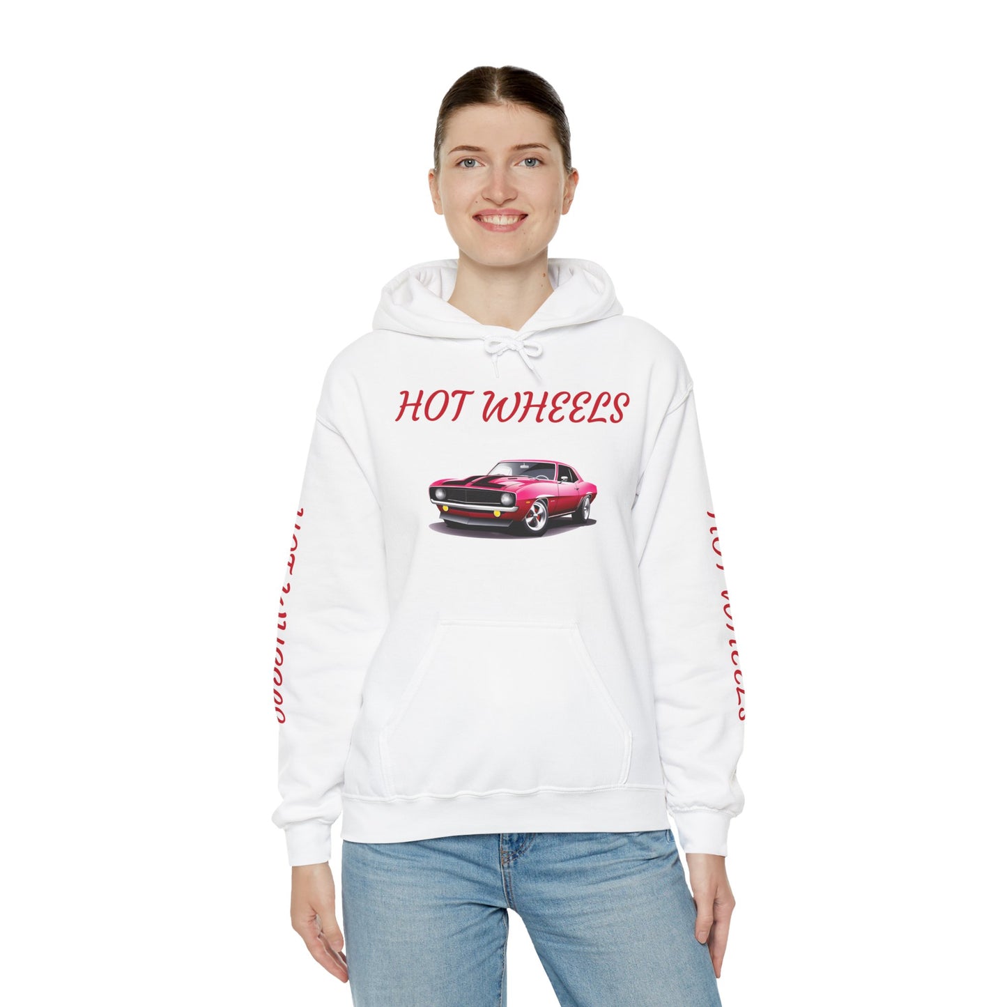 Princess Grace Retro Hot Wheels Hoodie for Car Enthusiasts