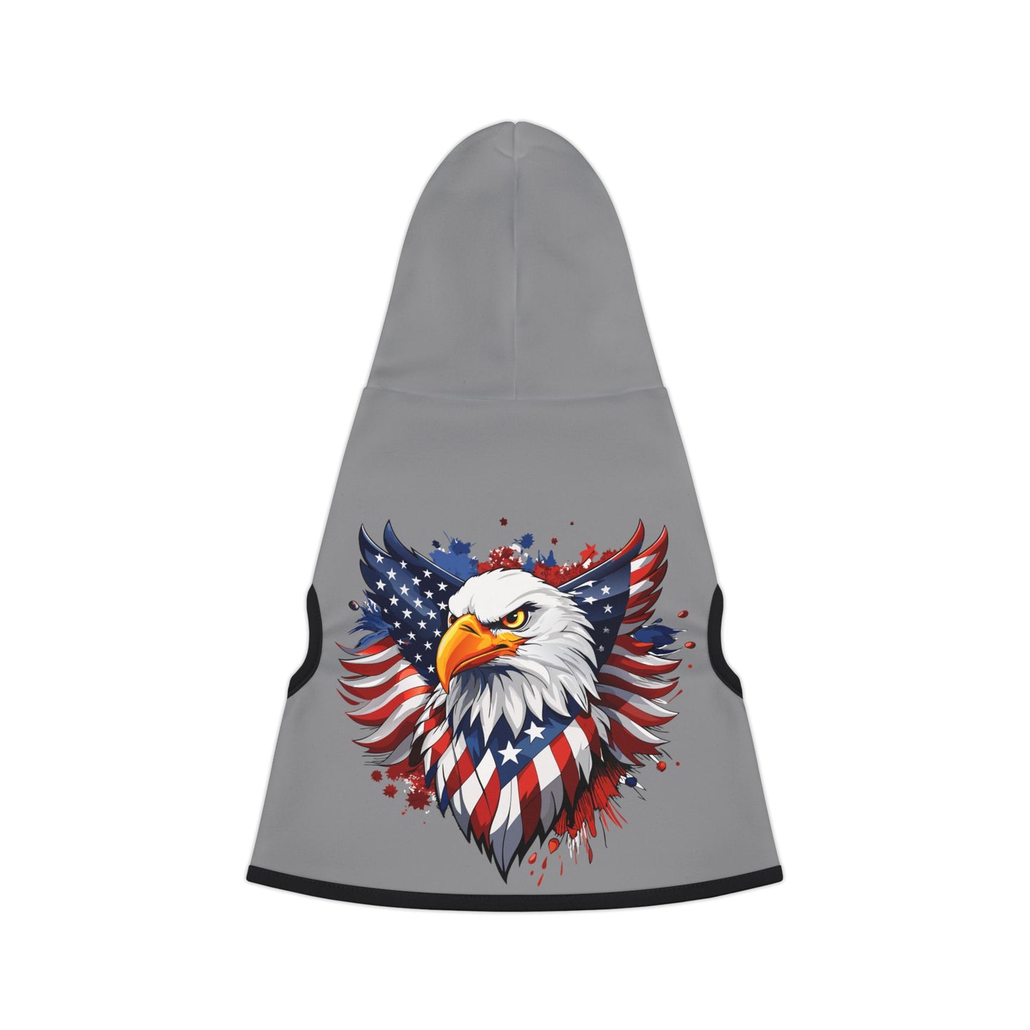 Princess Grace Patriotic Pet Hoodie