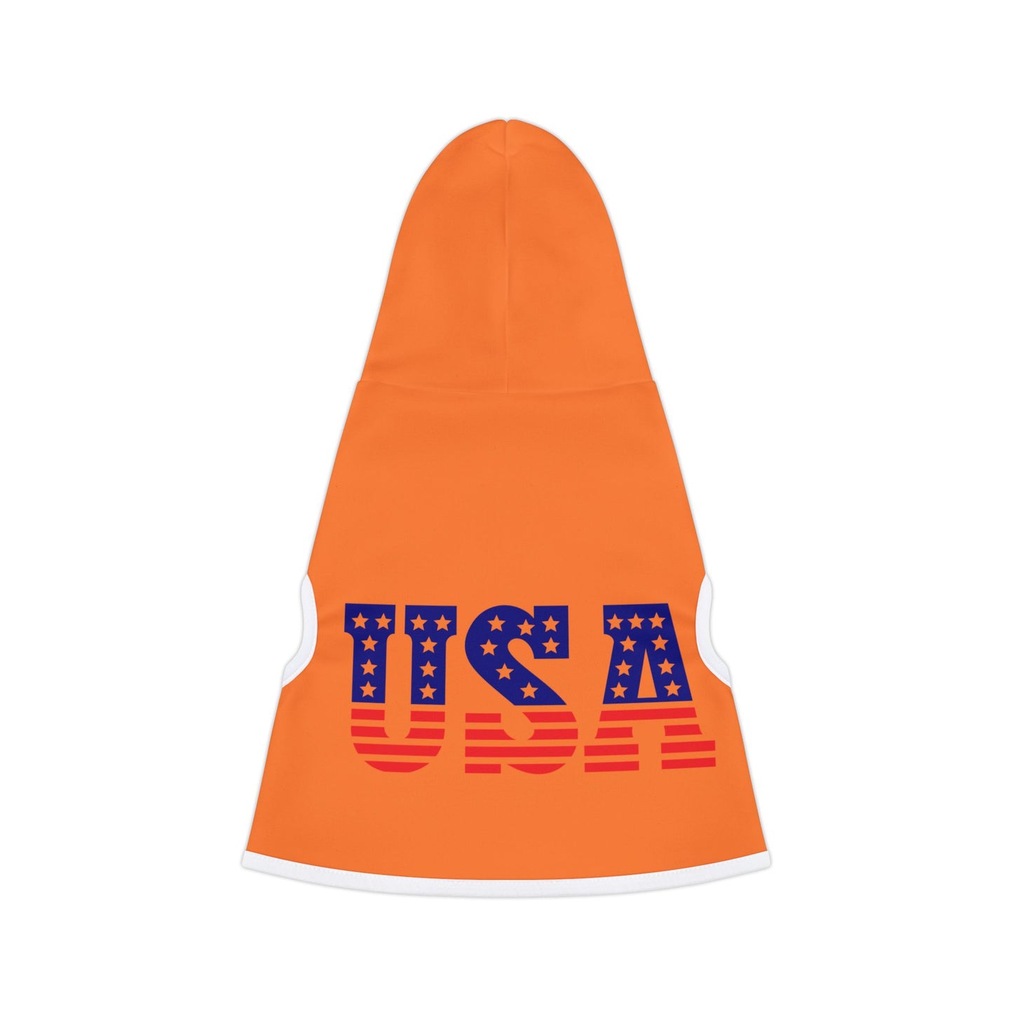 Princess Grace USA Flag Pet Hoodie Stylish & Cozy Apparel for Dogs