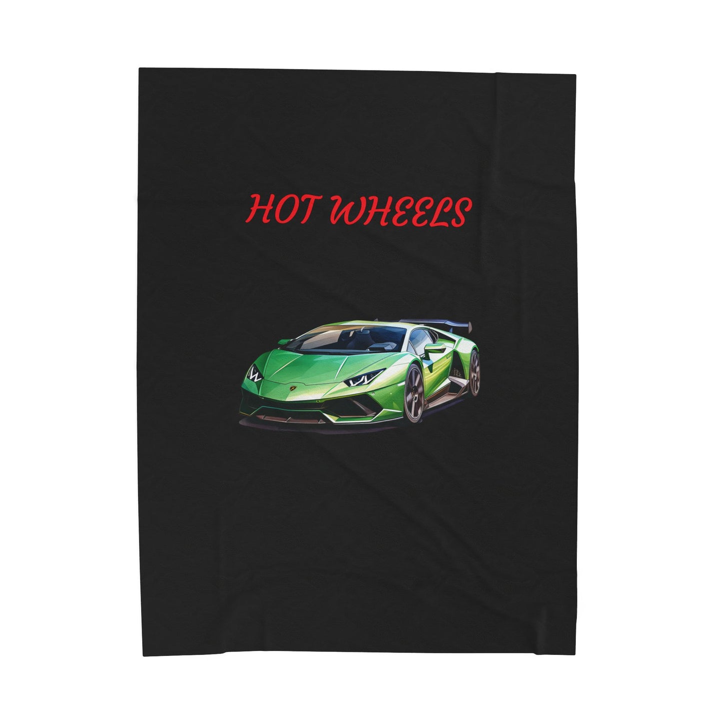 Princess Grace Hot Wheels Velveteen Plush Blanket Cozy Car Themed Throw for Kids