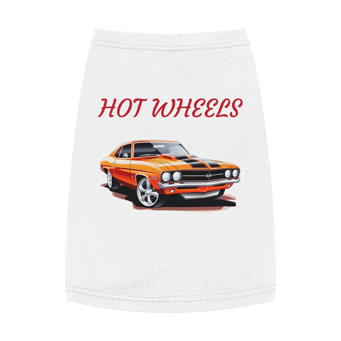 Princess Grace Hot Wheels Pet Tank Top Fun Racing Style for Dog Lovers