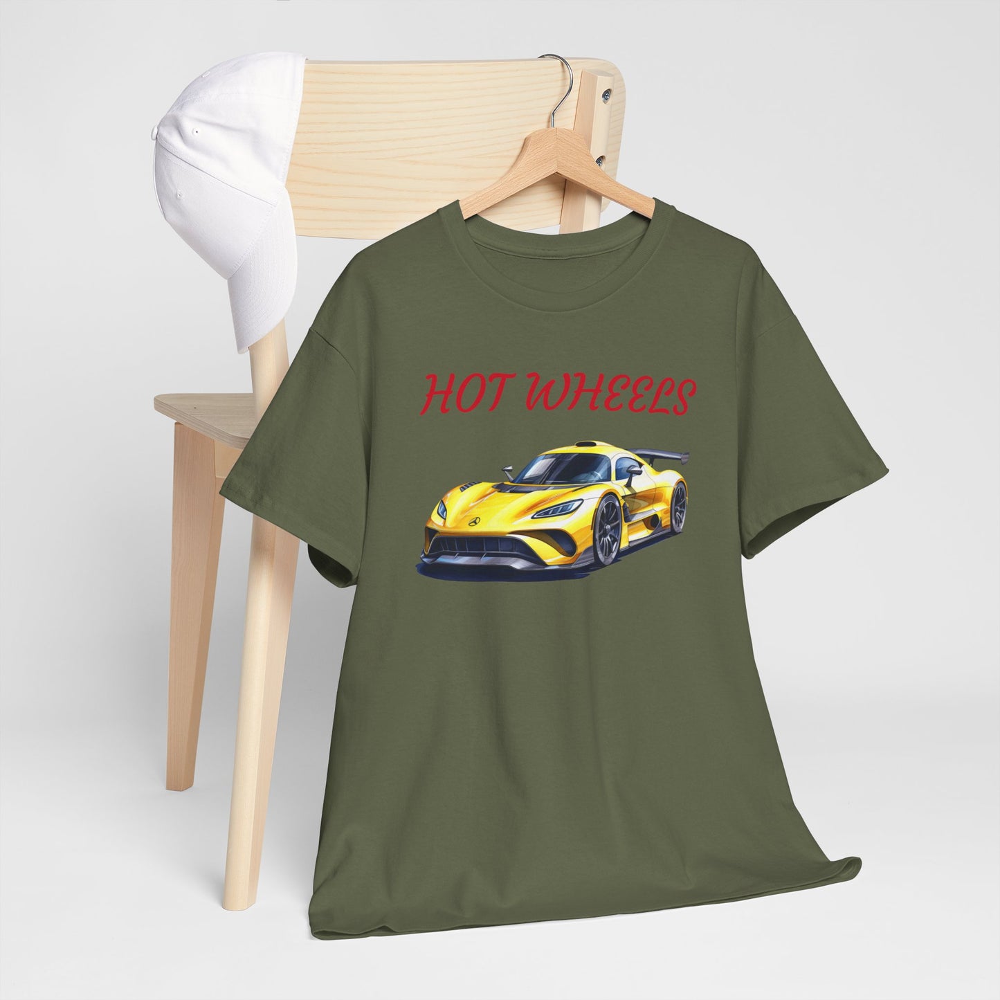 Princess Grace Hot Wheels Unisex Heavy Cotton Tee Perfect for Car Enthusiasts