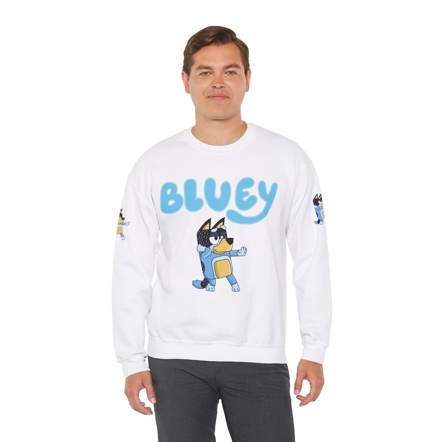 Princess Grace Bluey Character Unisex Crewneck Sweatshirt Cozy and Fun