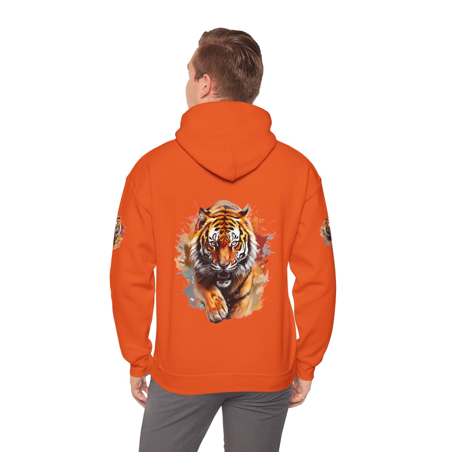 Princess Grace Fierce Tiger Graphic Unisex Heavy Blend Hoodie