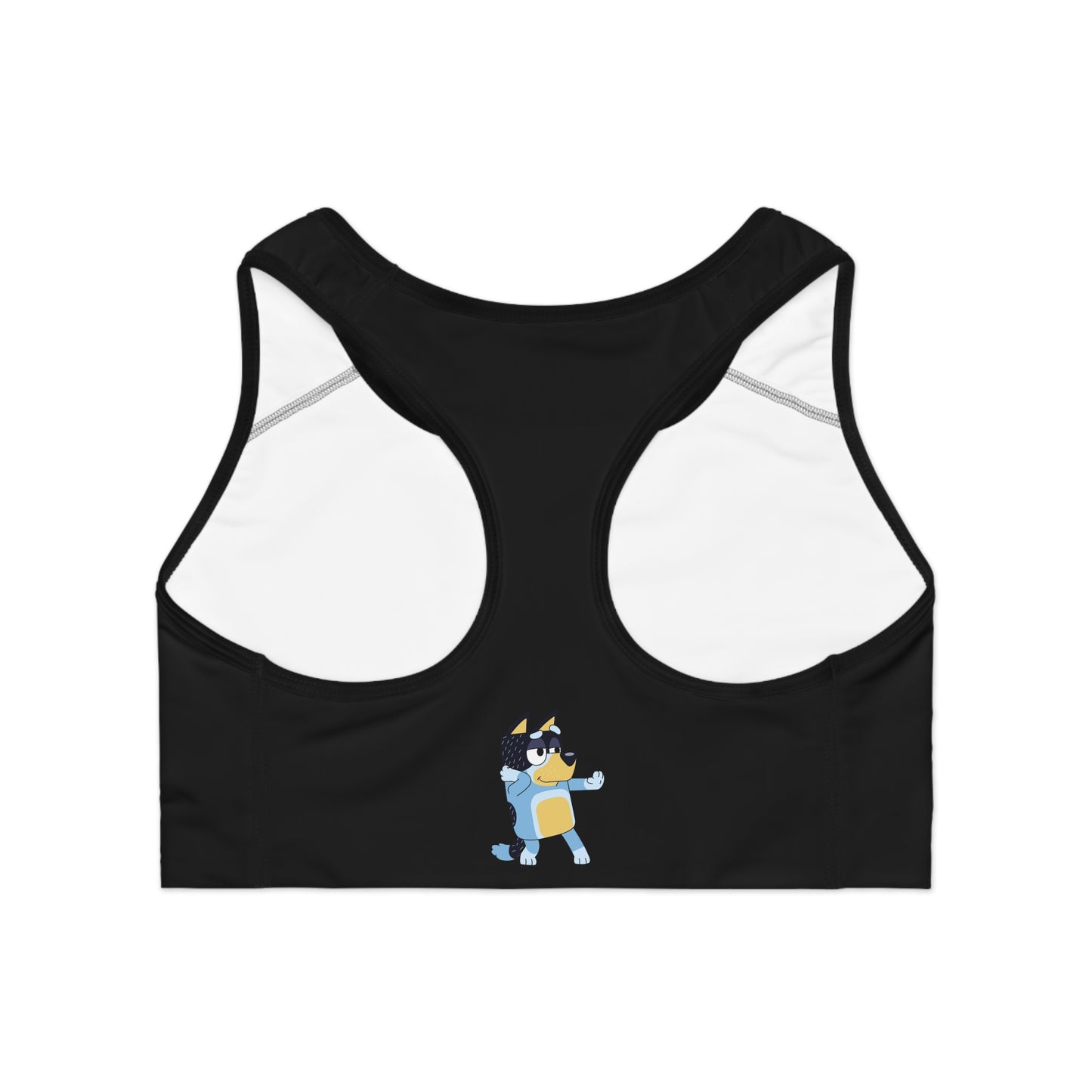 Princess Grace Bluey Sports Bra Fun and Functional Activewear for Fans