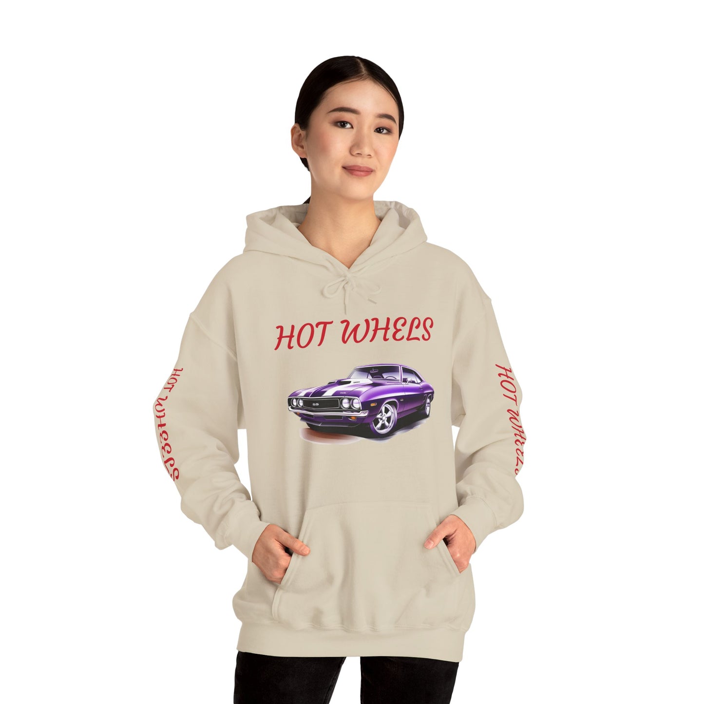 Princess Grace Vintage Hot Wheels Hooded Sweatshirt for Car Enthusiasts