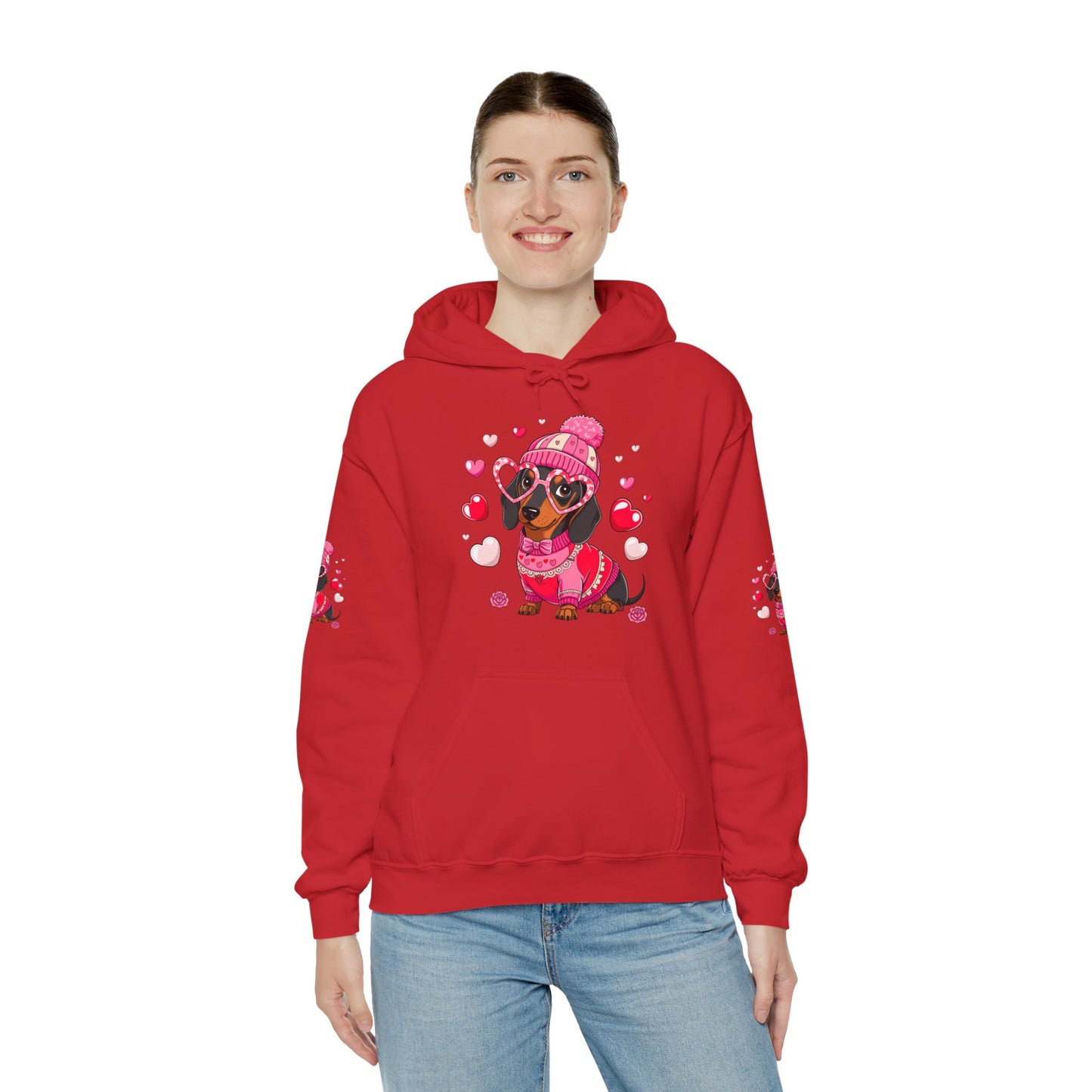 Princess Grace Cute Dachshund Love Sweatshirt for Dog Lovers