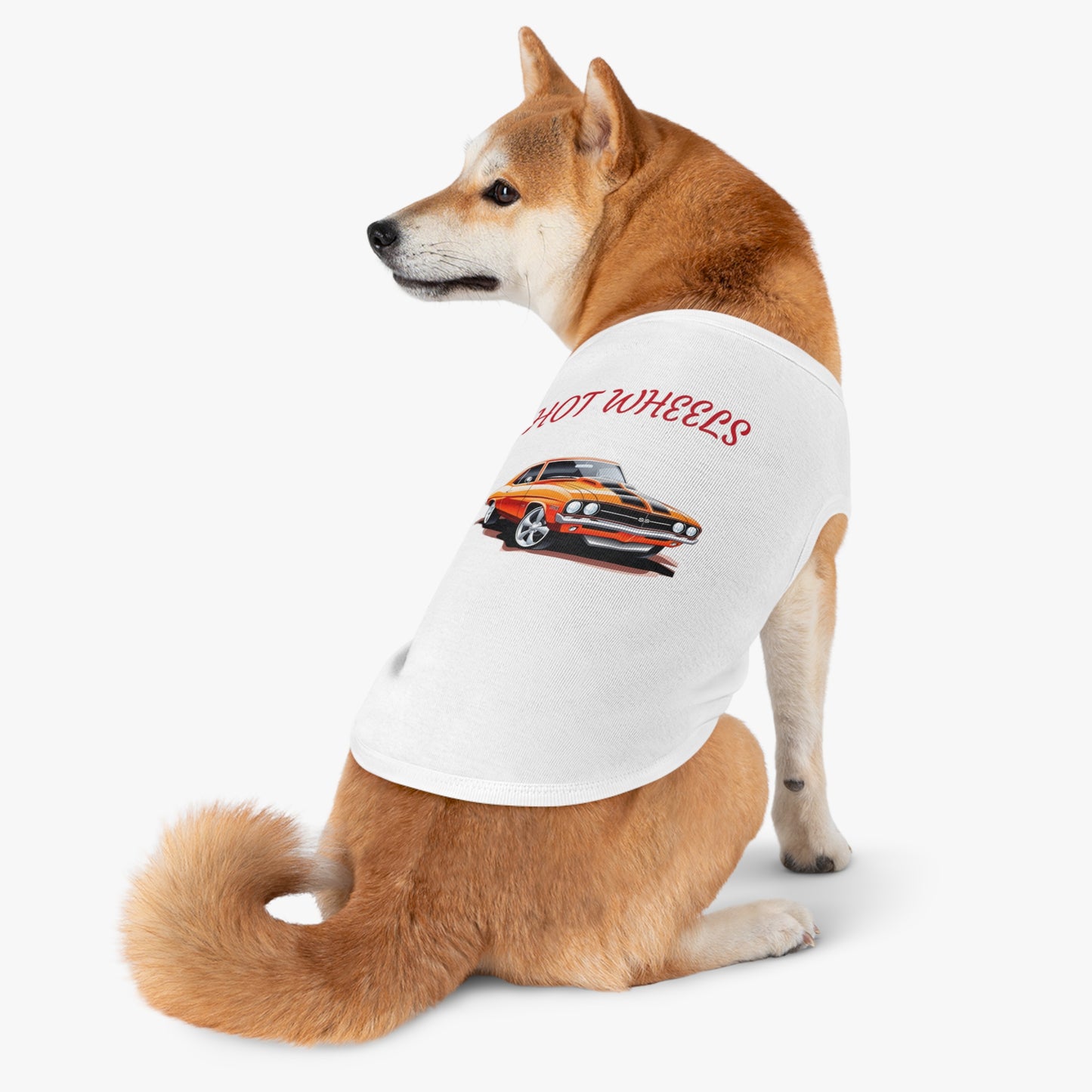 Princess Grace Hot Wheels Pet Tank Top Fun Racing Style for Dog Lovers