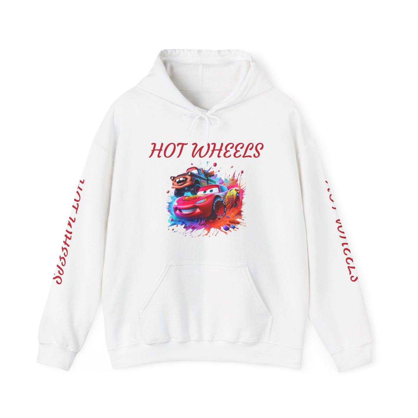 Princess Grace Hot Wheels Unisex Hoodie Retro Racing Design for Kids and Car Enthusiasts
