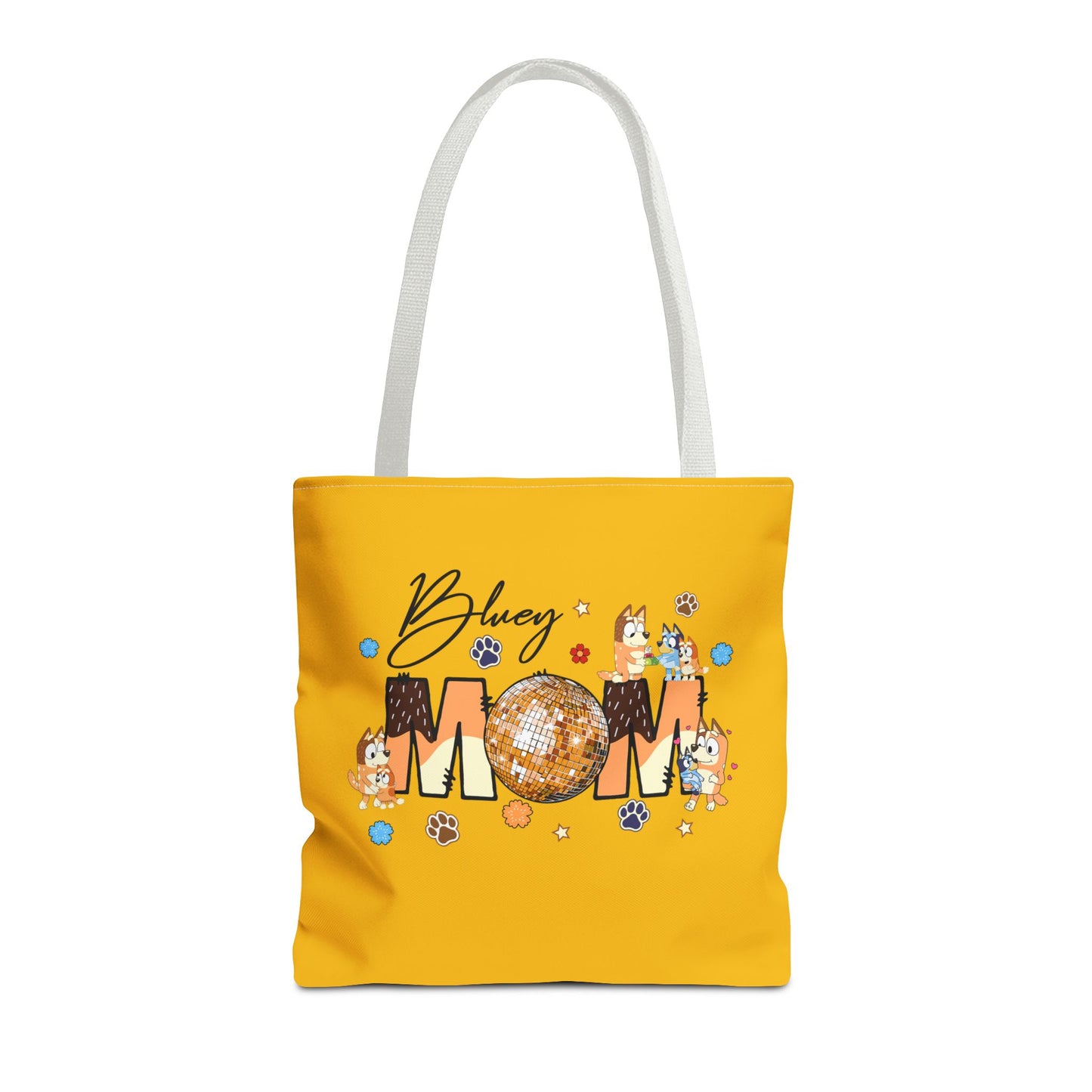 Princess Grace Bluey Mom Tote Bag Fun and Functional Gift for Dog Lovers
