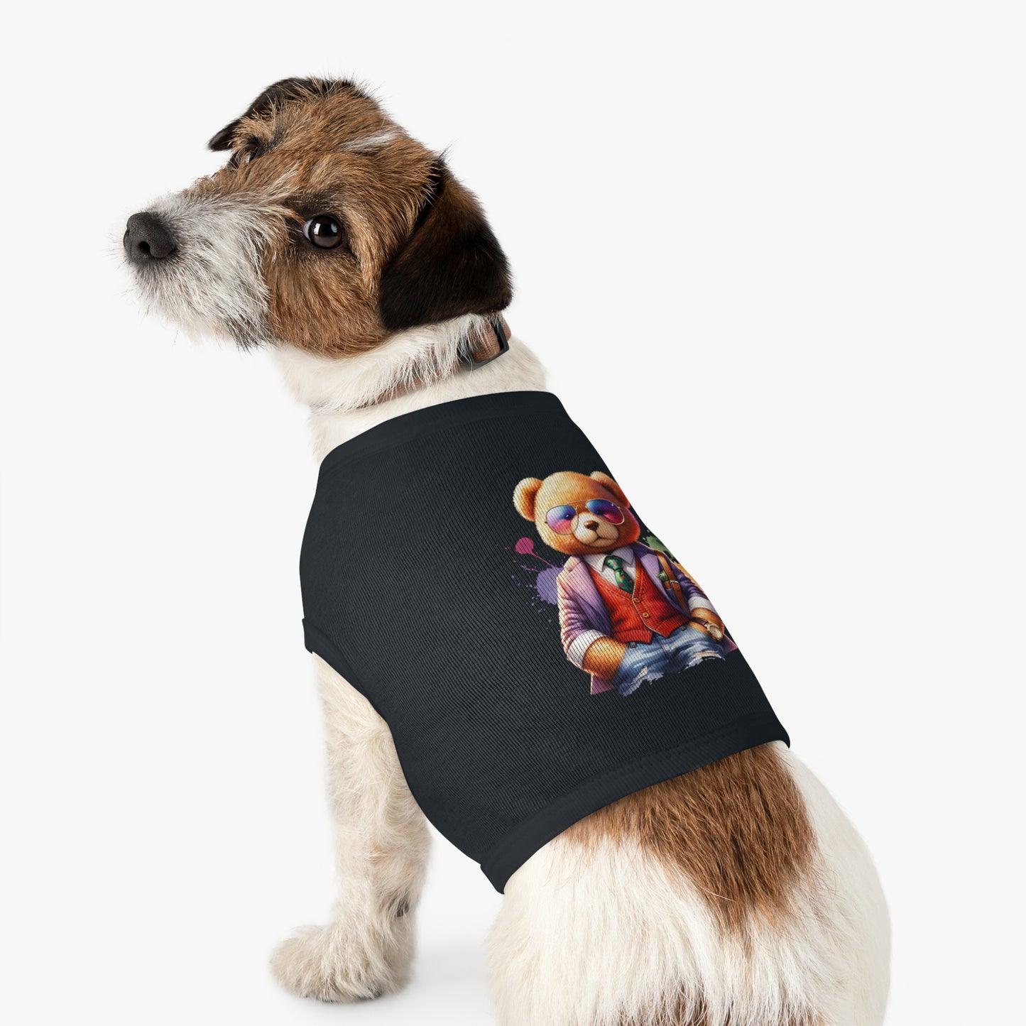 Princess Grace CUTE Stylish Pet Tank Top Trendy Bear Design for Small Dogs & Cats
