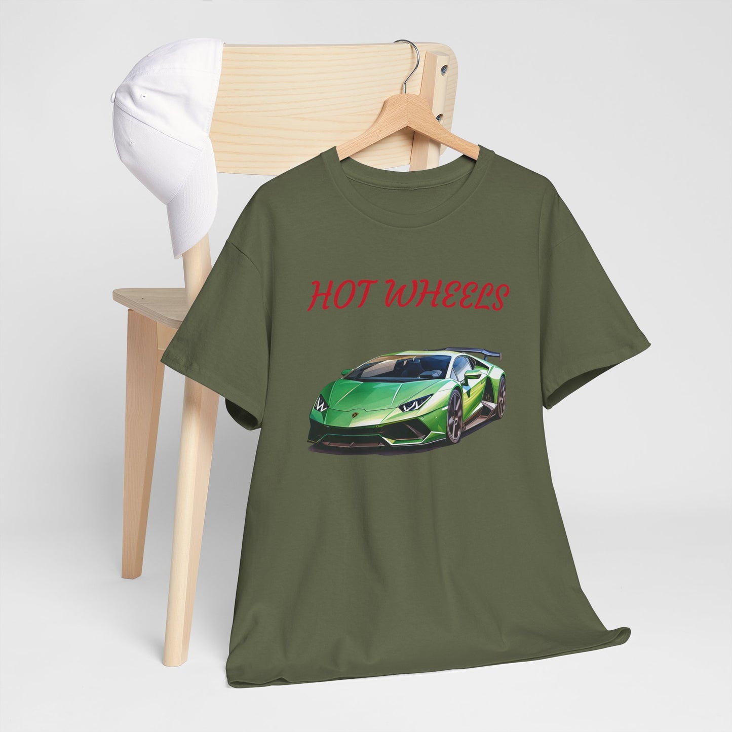 Princess Grace Hot Wheels Unisex Heavy Cotton Tee Car Enthusiast Graphic T-Shirt