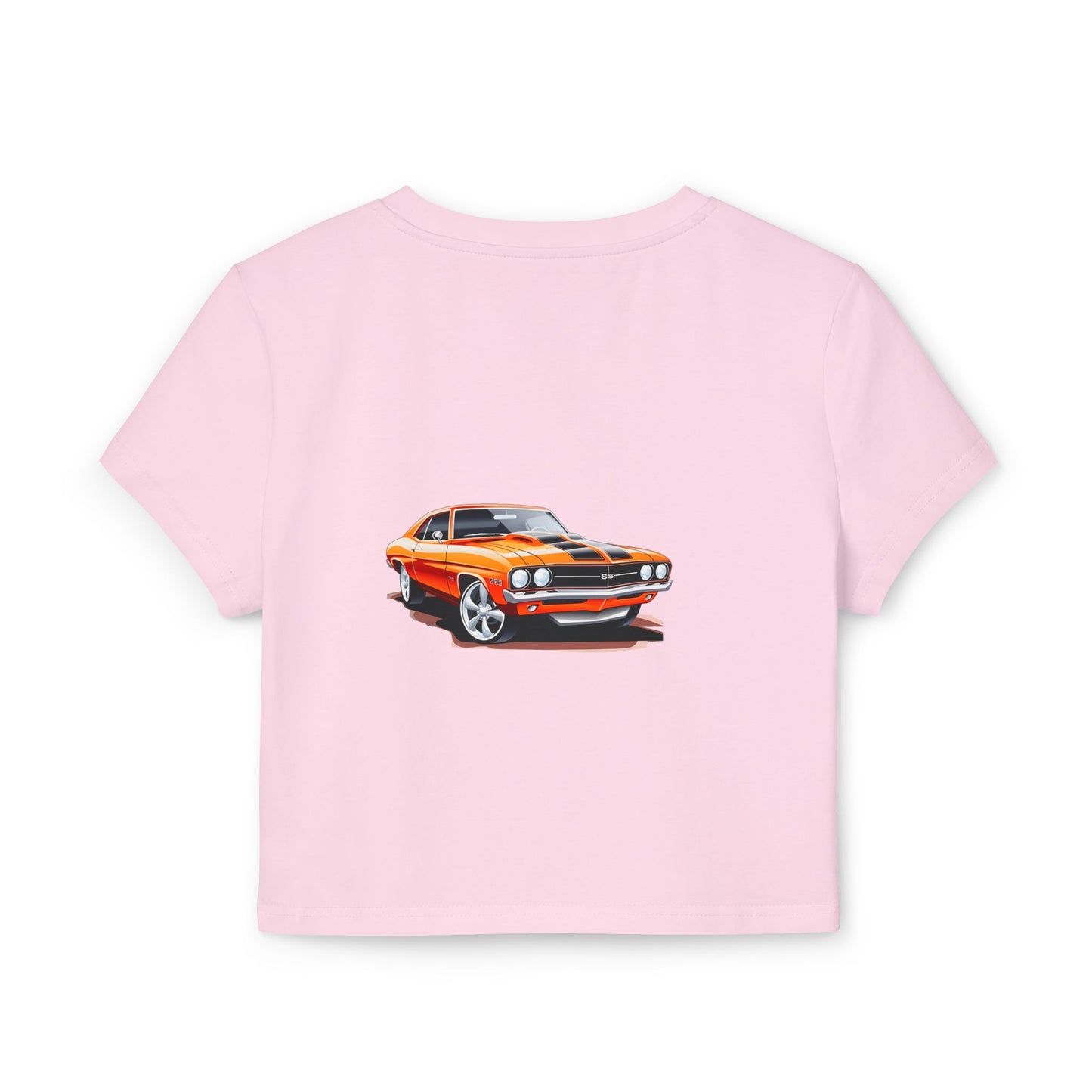 Princess Grace Vintage Hot Wheels Women's Baby Tee Retro Car Graphic Crop Top