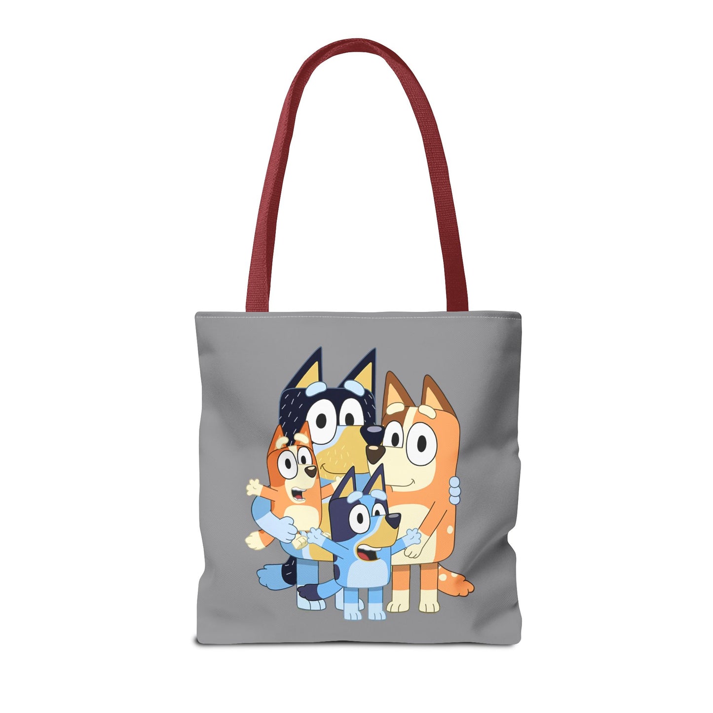 Princess Grace Cute Family Dogs Tote Bag Perfect for Dog Lovers and Kids Activities