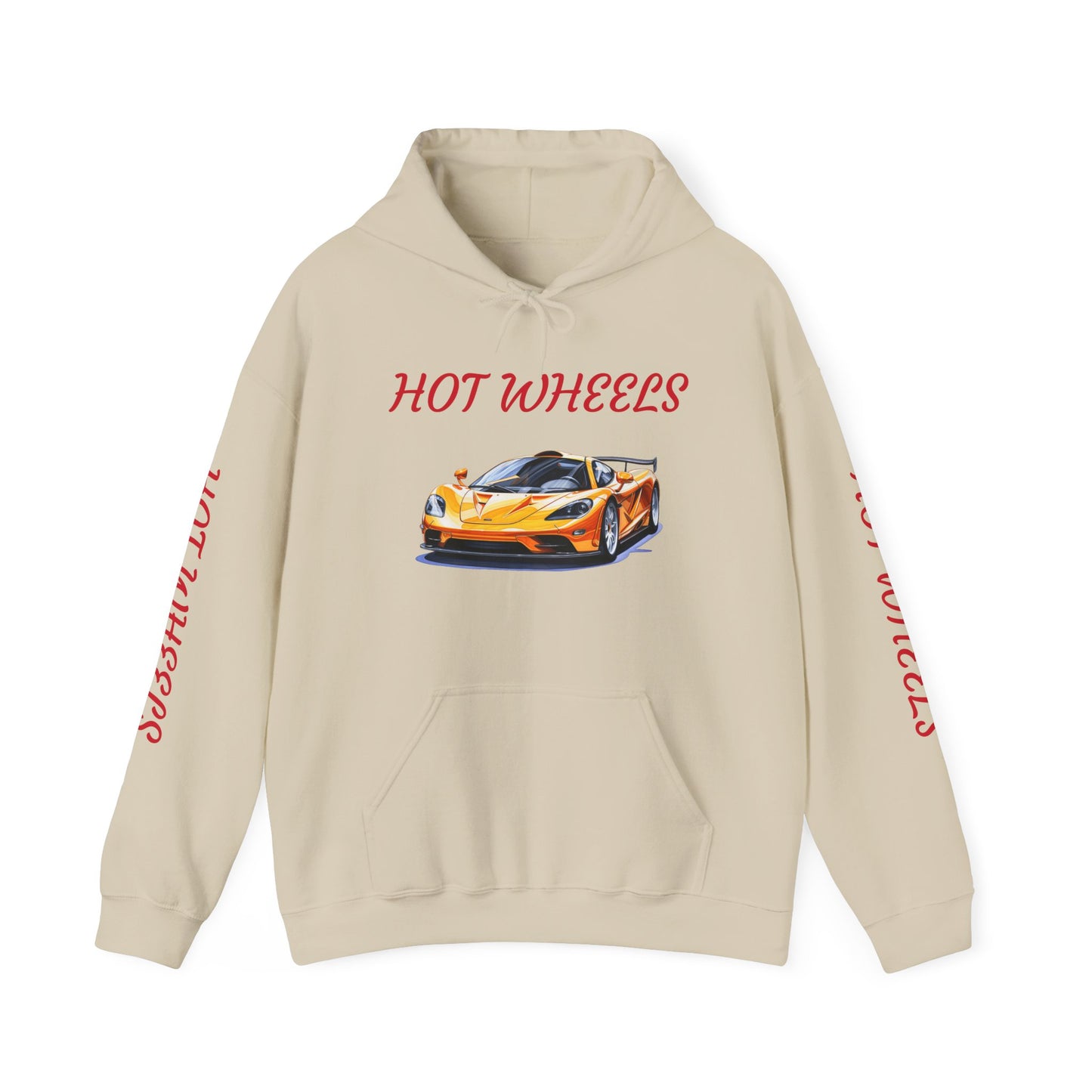 Princess Grace Hot Wheels Unisex Hooded Sweatshirt Retro Car Art