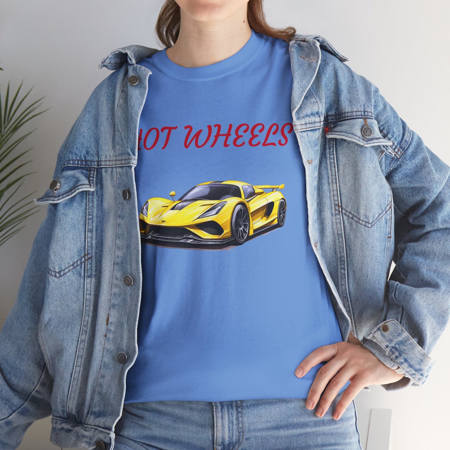 Princess Grace Hot Wheels Unisex Heavy Cotton Tee Perfect for Car Enthusiasts