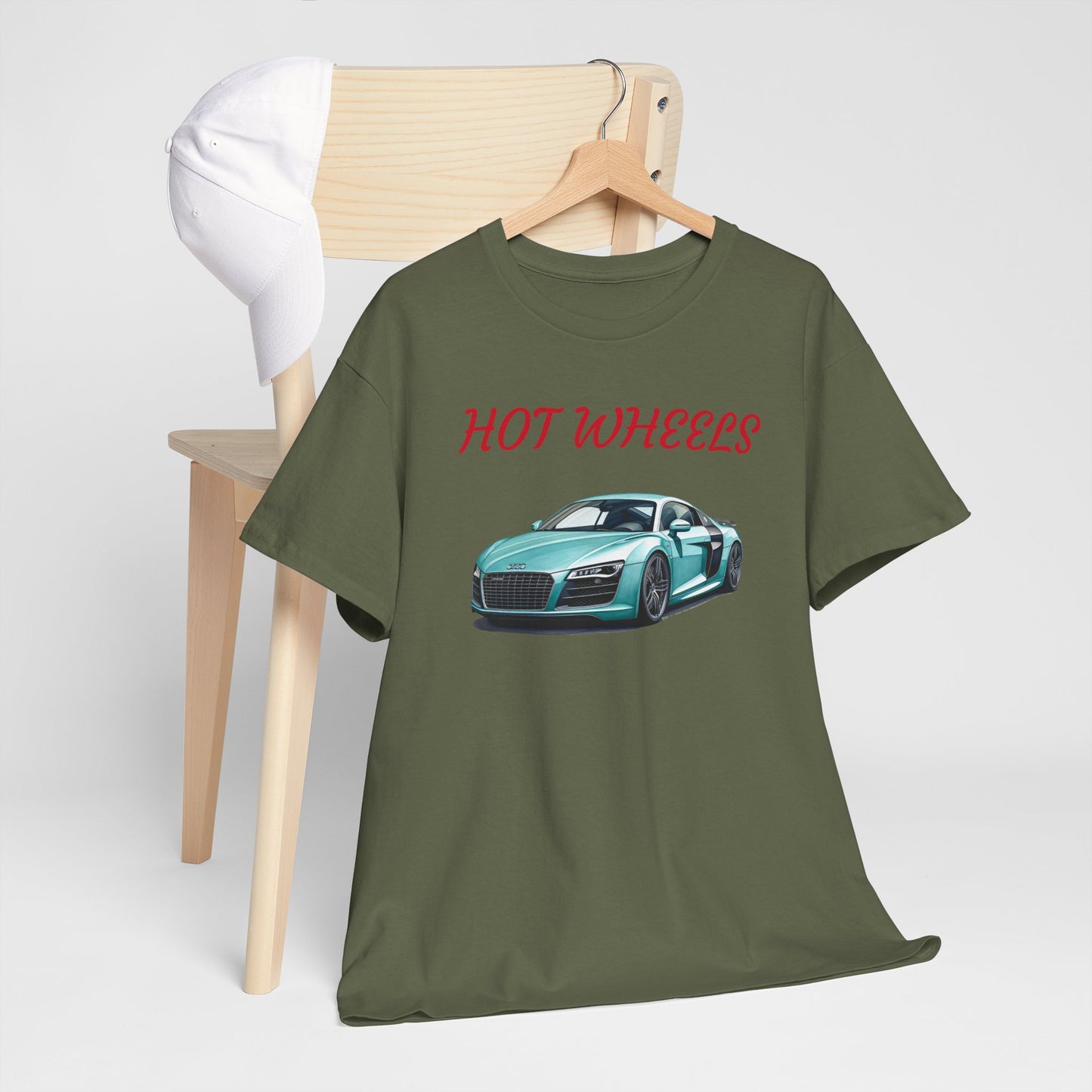 Princess Grace Hot Wheels Unisex Heavy Cotton Tee Perfect for Car Enthusiasts & Casual Wear