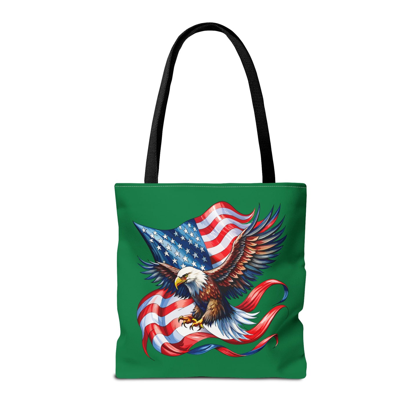 Princess Grace Patriotic Eagle Tote Bag American Flag Design for Independence Day