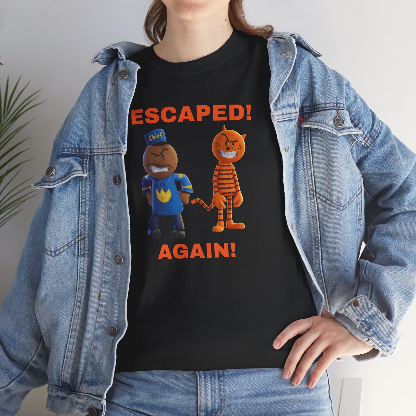 Princess Grace Humorous Escaped Again Unisex Heavy Cotton Tee