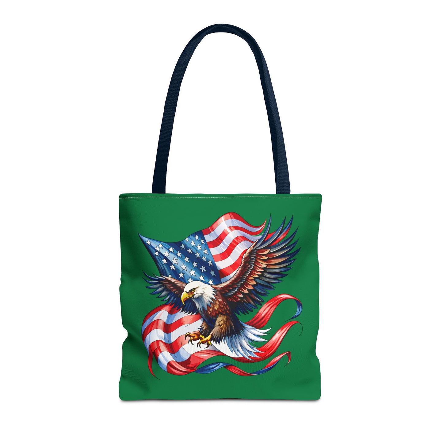 Princess Grace Patriotic Eagle Tote Bag American Flag Design for Independence Day