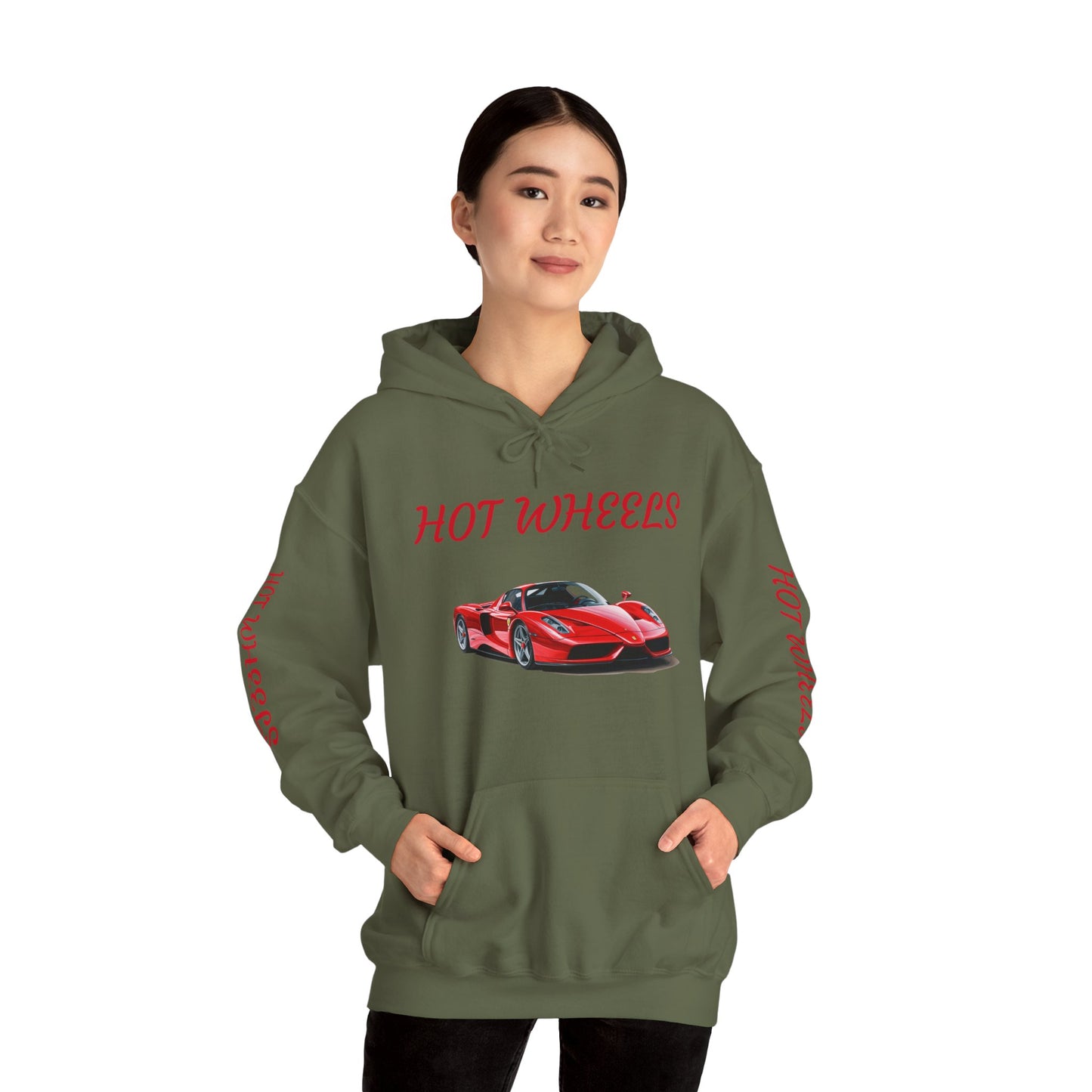 Princess Grace Hot Wheels Unisex Heavy Blend Hooded Sweatshirt Car Enthusiast Apparel