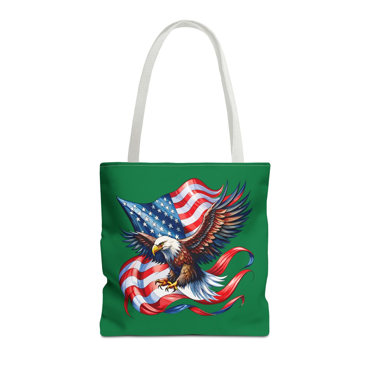 Princess Grace Patriotic Eagle Tote Bag American Flag Design for Independence Day