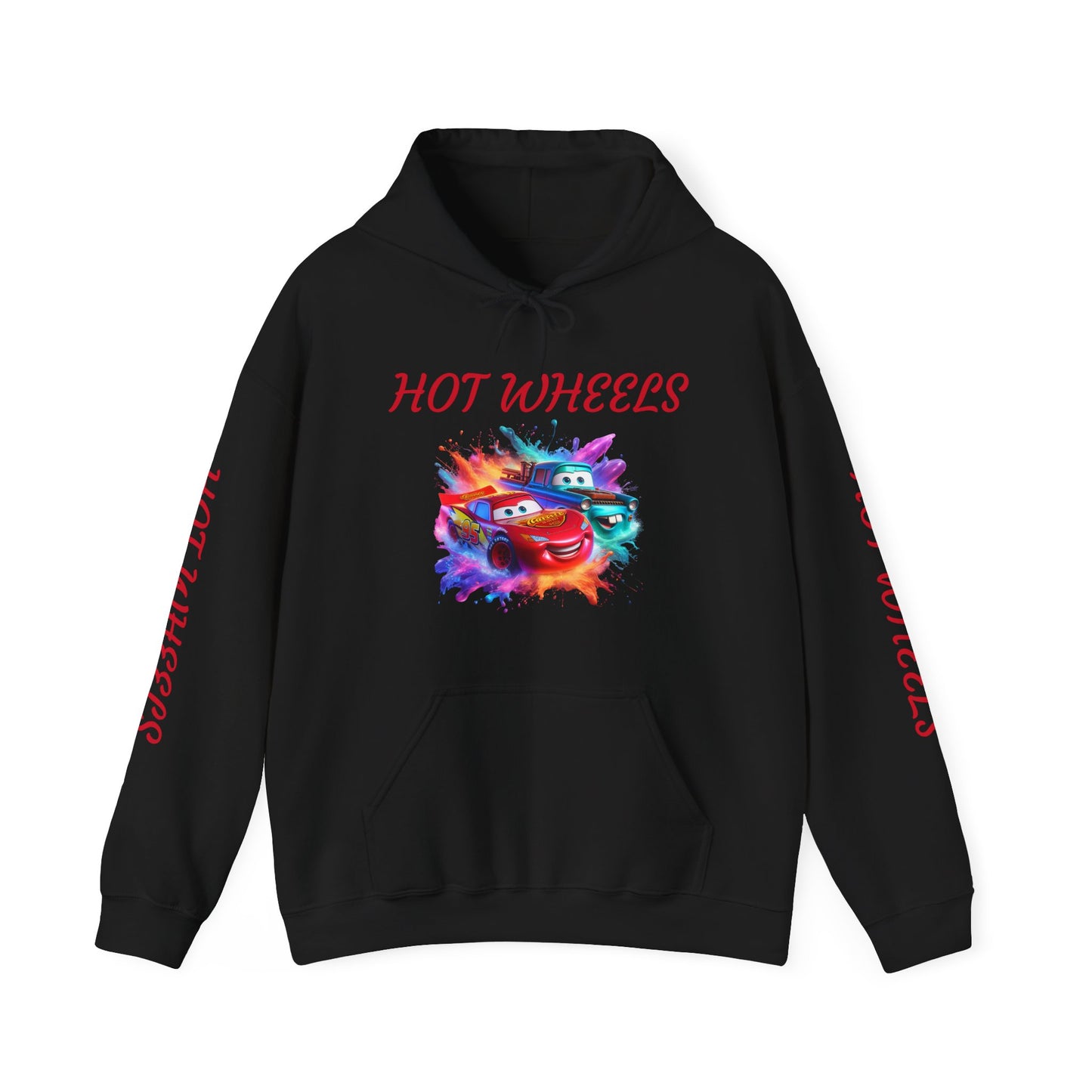 Princess Grace Cool Hot Wheels Unisex Hooded Sweatshirt Perfect for Car Enthusiasts