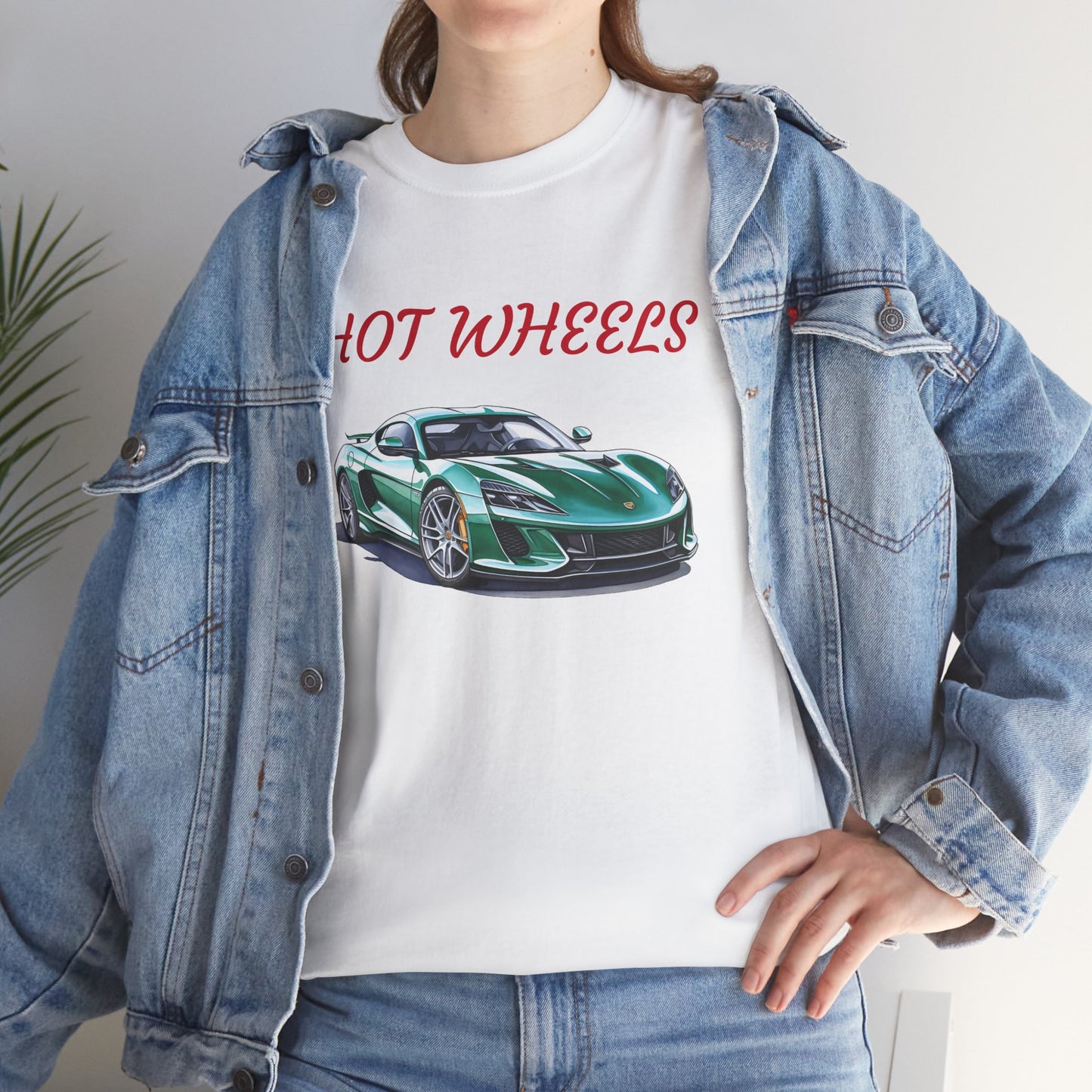 Princess Grace Hot Wheels Unisex Heavy Cotton Tee Car Lovers T-Shirt for Enthusiasts