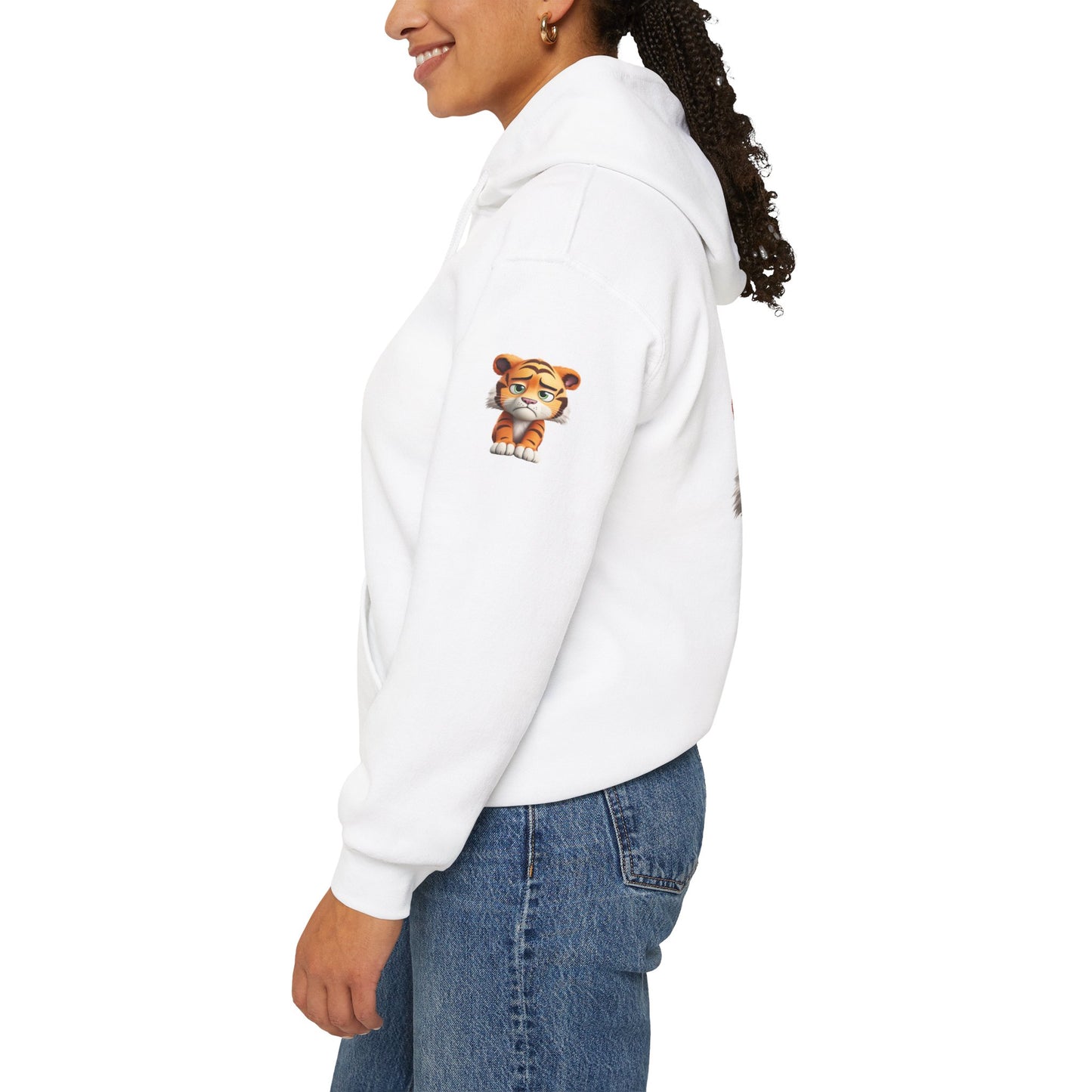 Princess Grace Cute Tiger Graphic Unisex Hoodie