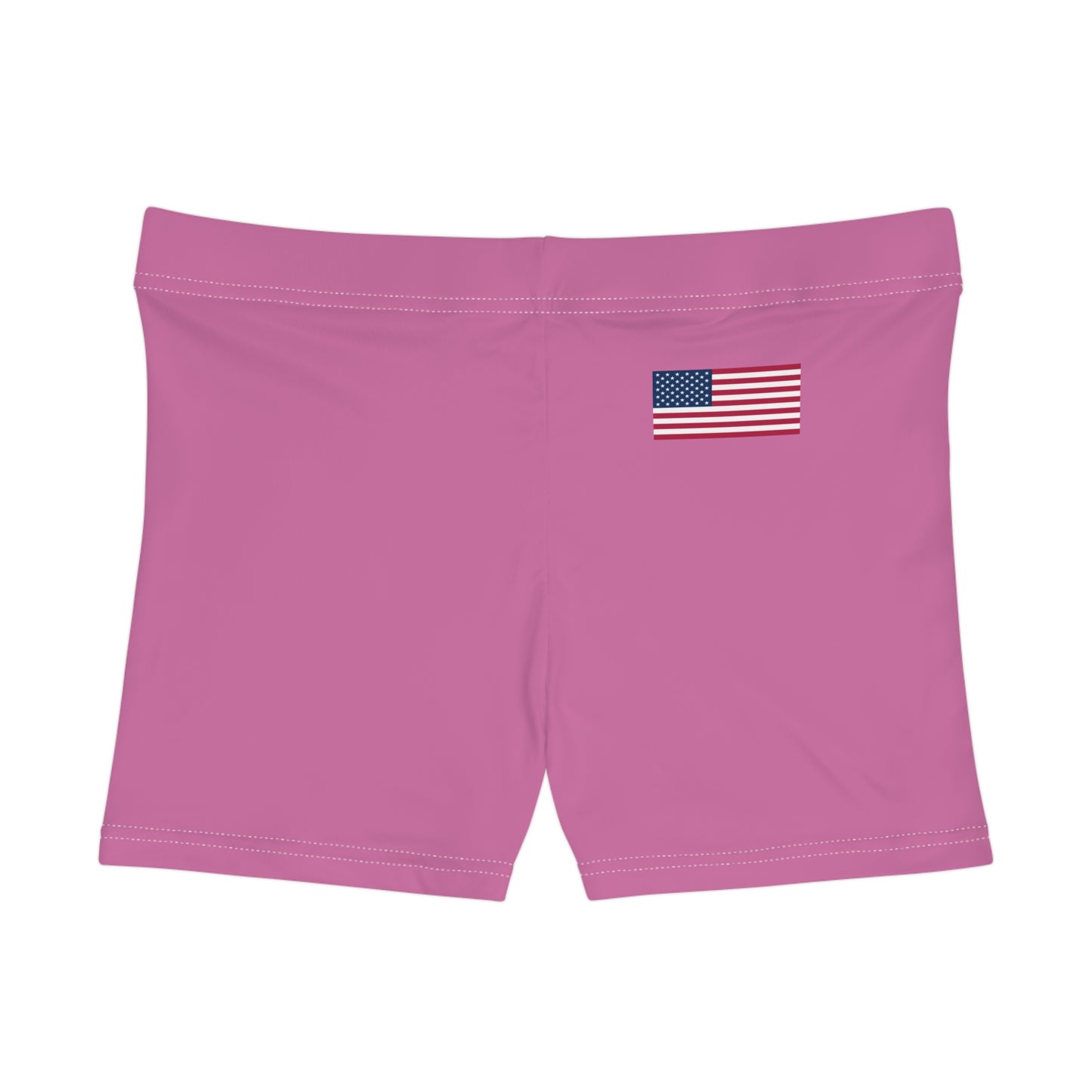 Princess Grace Patriotic Women's Shorts with American Flag