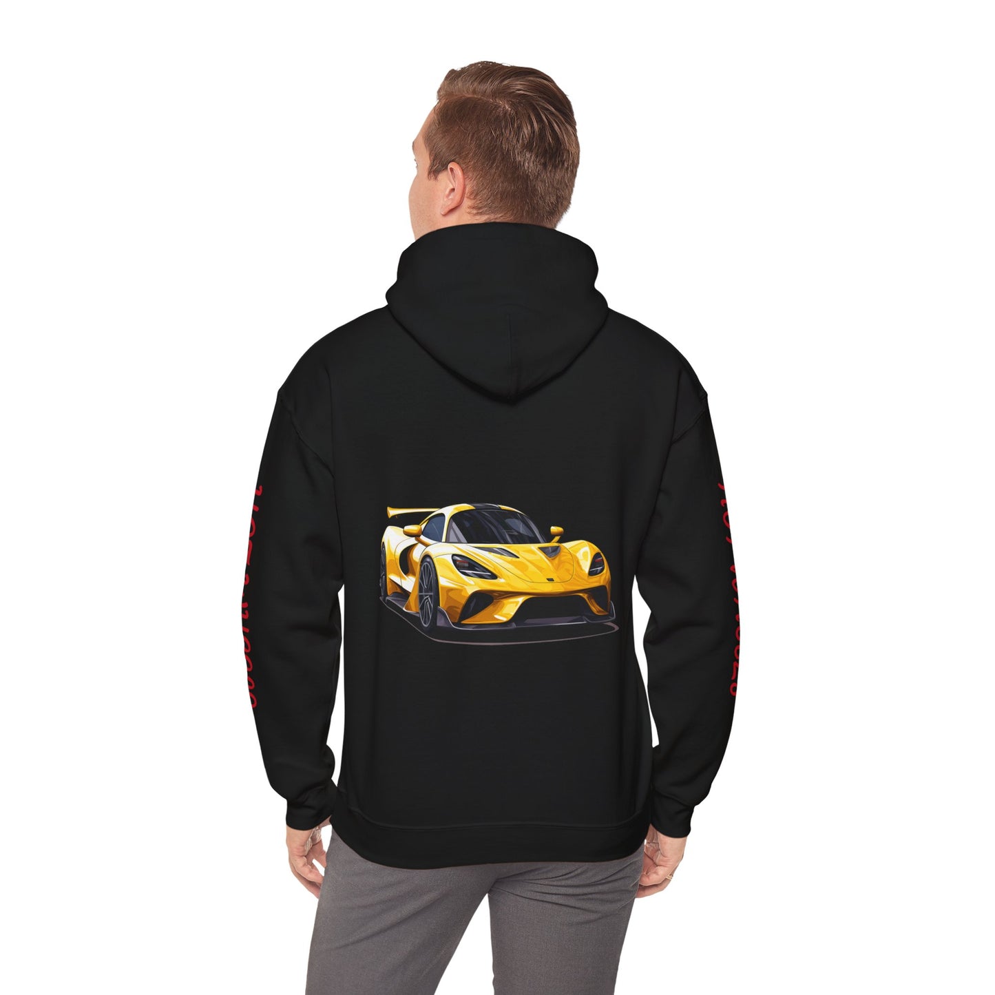 Princess Grace Hot Wheels Unisex Heavy Blend Hoodie Cool Car Graphic Sweatshirt for Car Enthusiasts