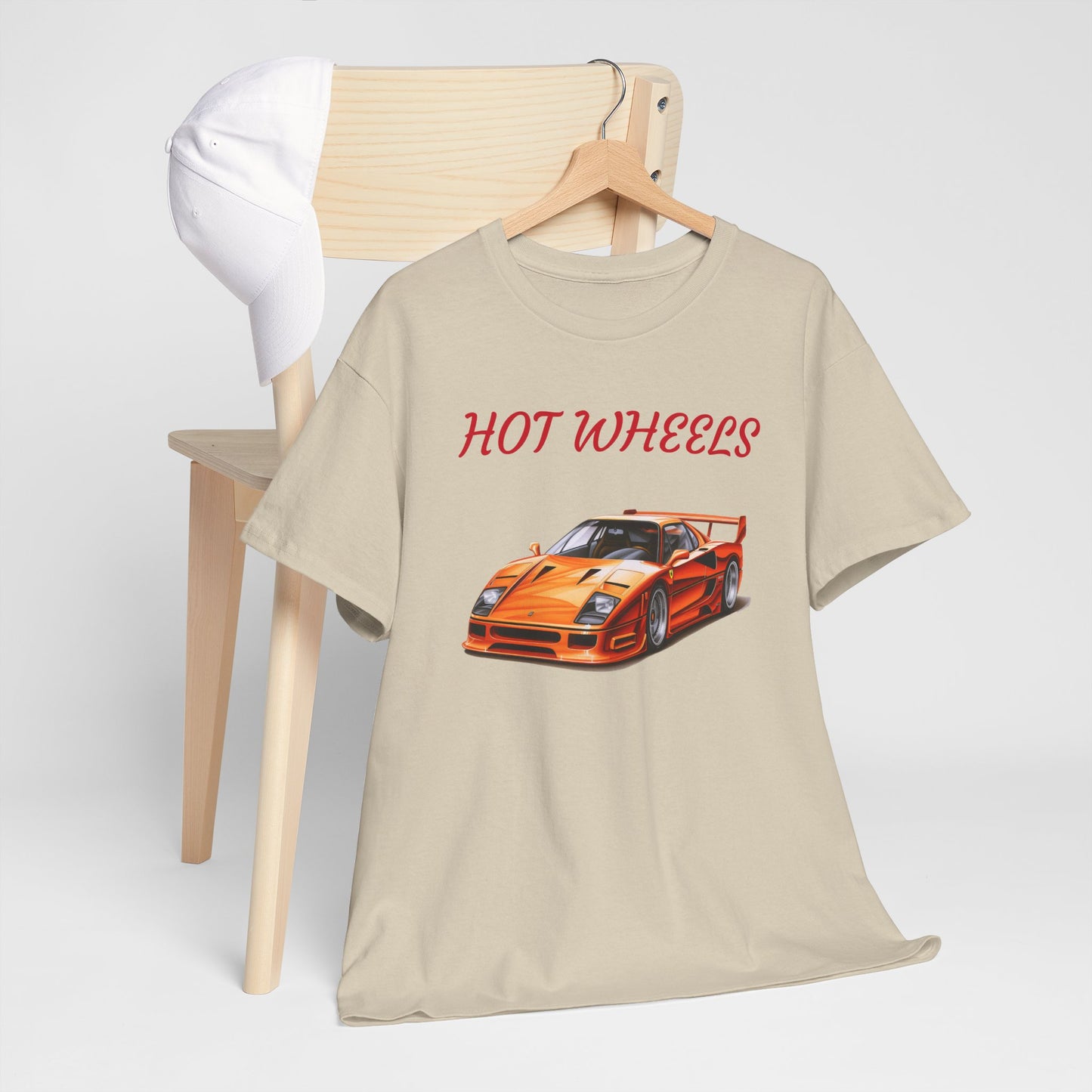 Princess Grace Hot Wheels Unisex Heavy Cotton Tee Perfect for Car Lovers and Racing Fans