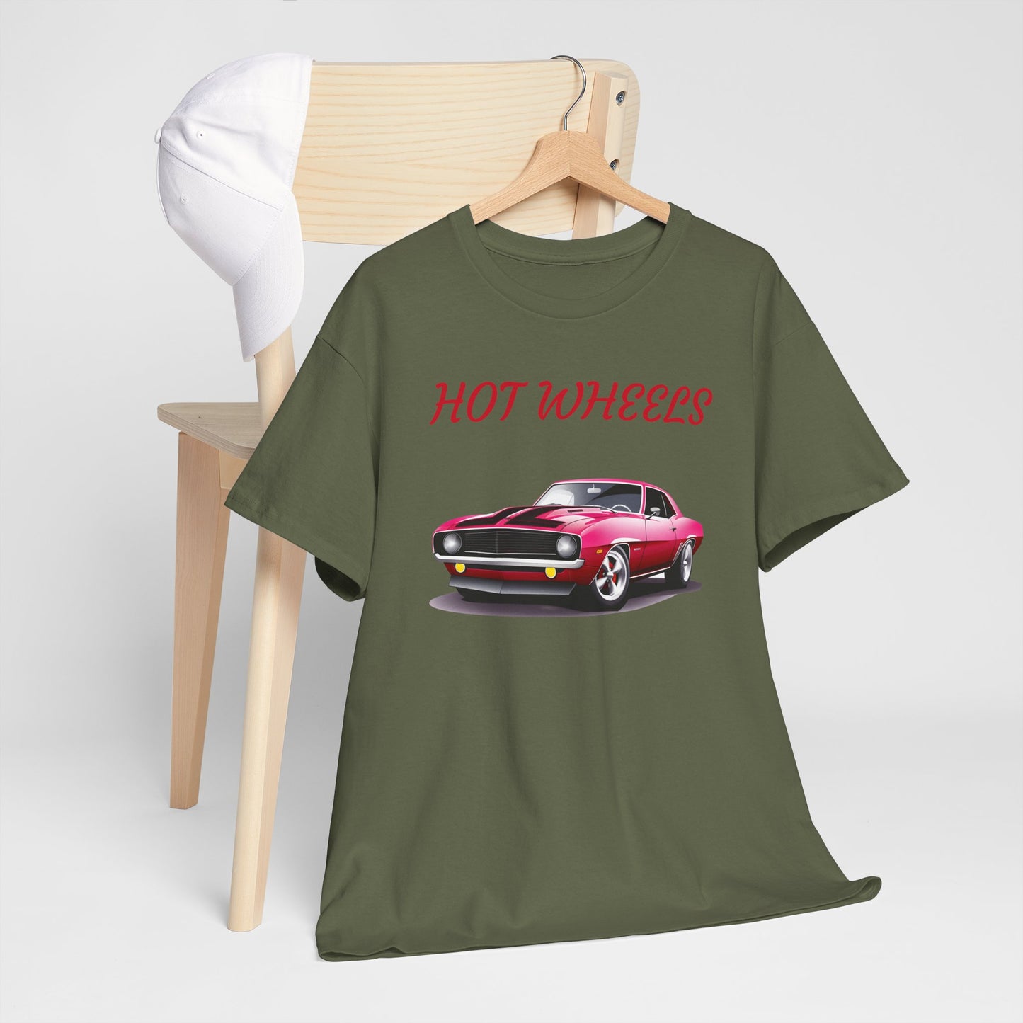 Princess Grace Retro Hot Wheels Unisex Heavy Cotton Tee