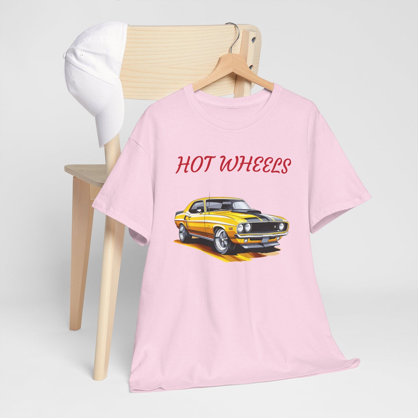 Princess Grace Vintage Hot Wheels Unisex Heavy Cotton Tee Classic Car Design