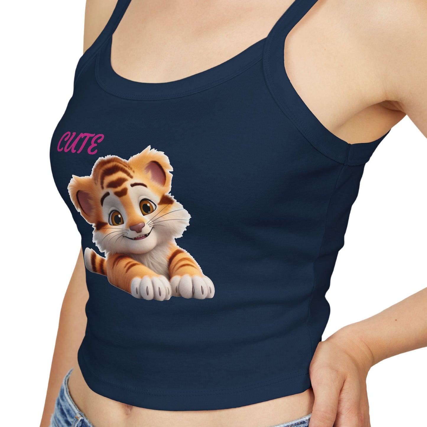 Princess Grace CUTE Women's Spaghetti Strap Tank Top